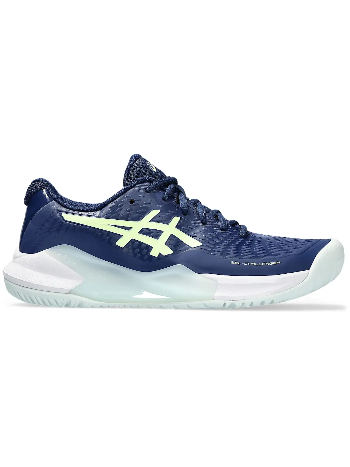 Женские кроссовки для тенниса ASICS Gel-Challenger 14 — изображение 1 из 1, синий желтый