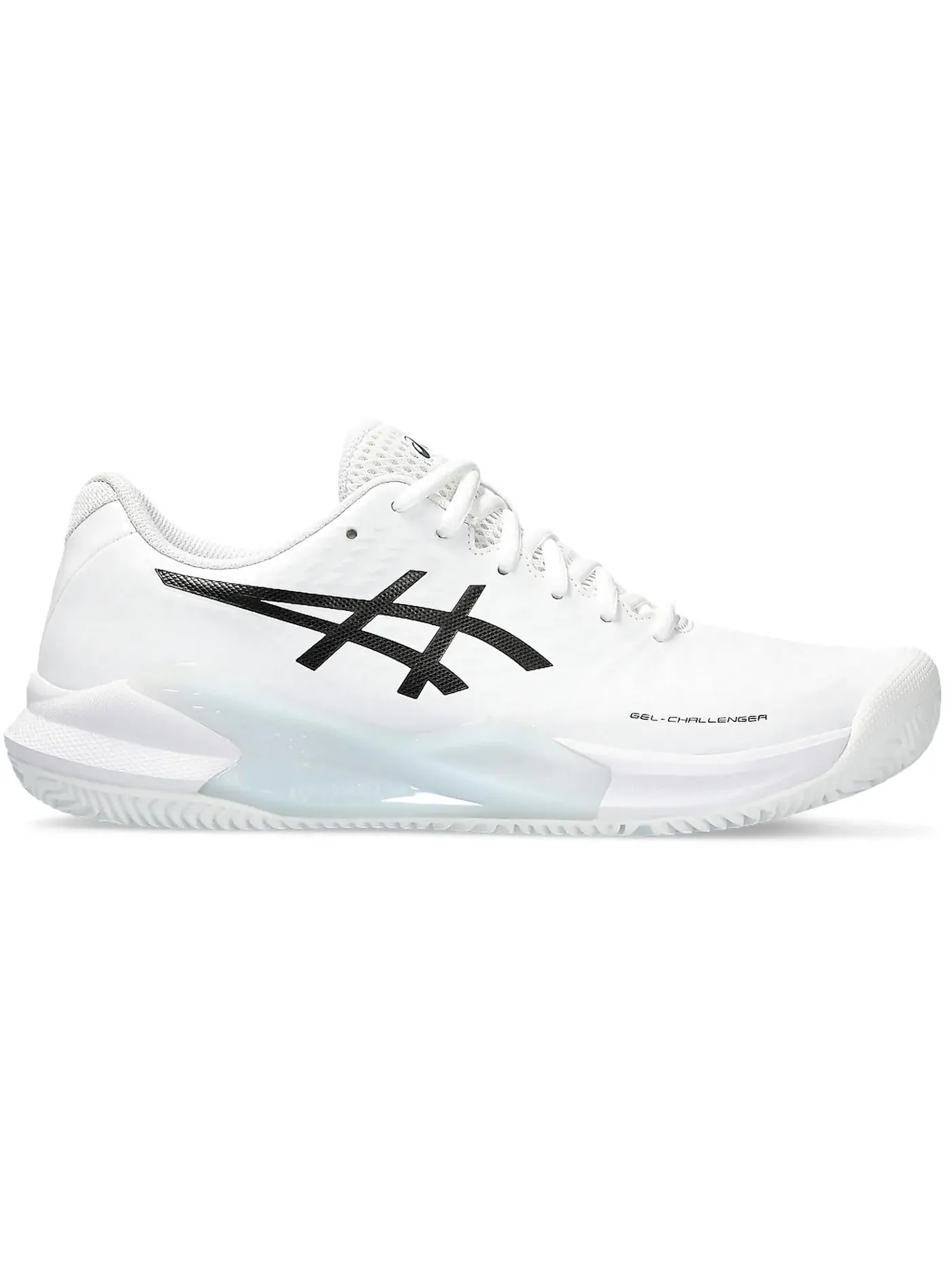 Мужские кроссовки для тенниса ASICS Gel-Challenger 14 Clay — изображение 1 из 1, белый/черный