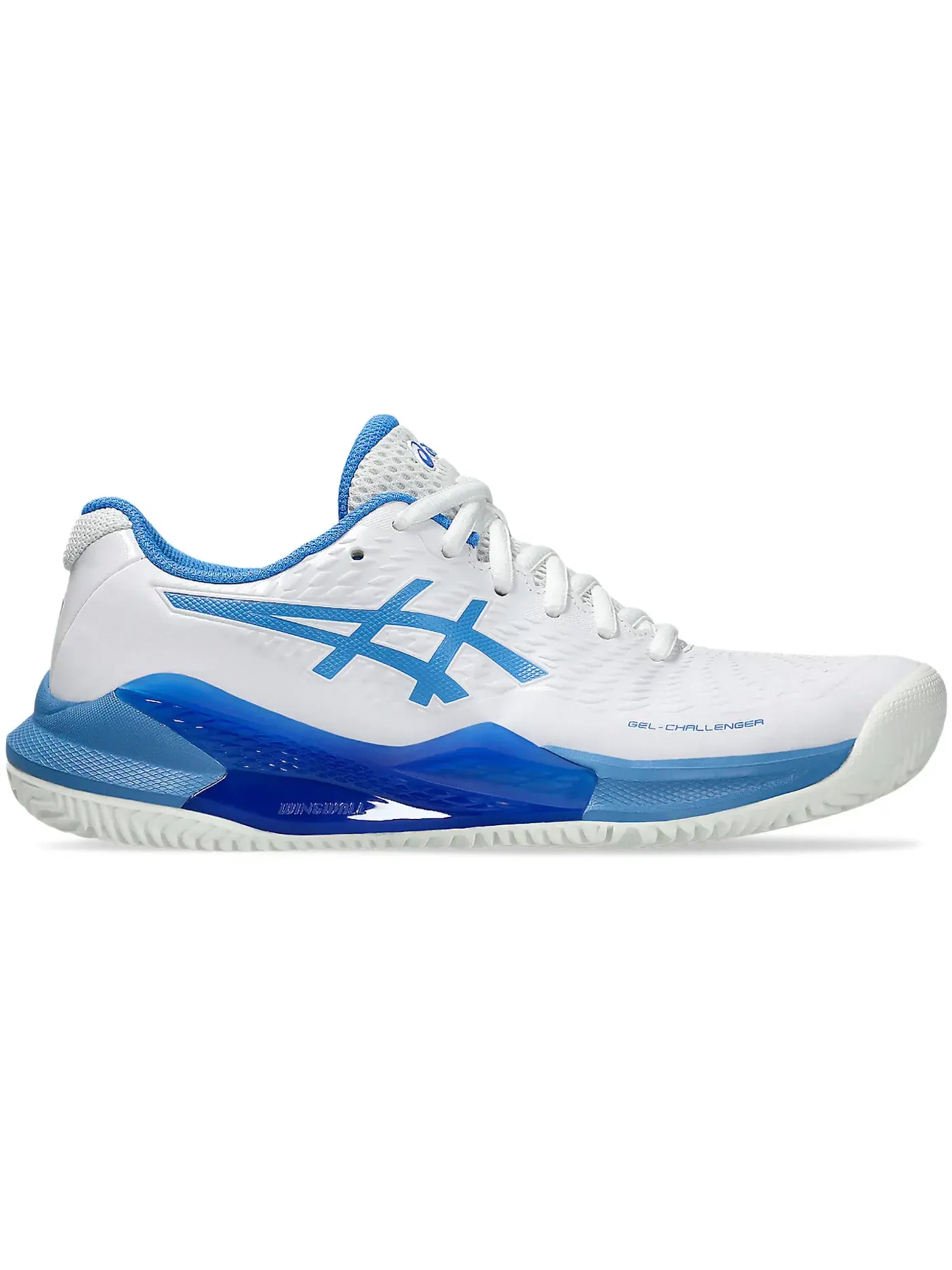 Женские кроссовки для тенниса ASICS Gel-Challenger 14 Clay — изображение 1 из 1, белый синий