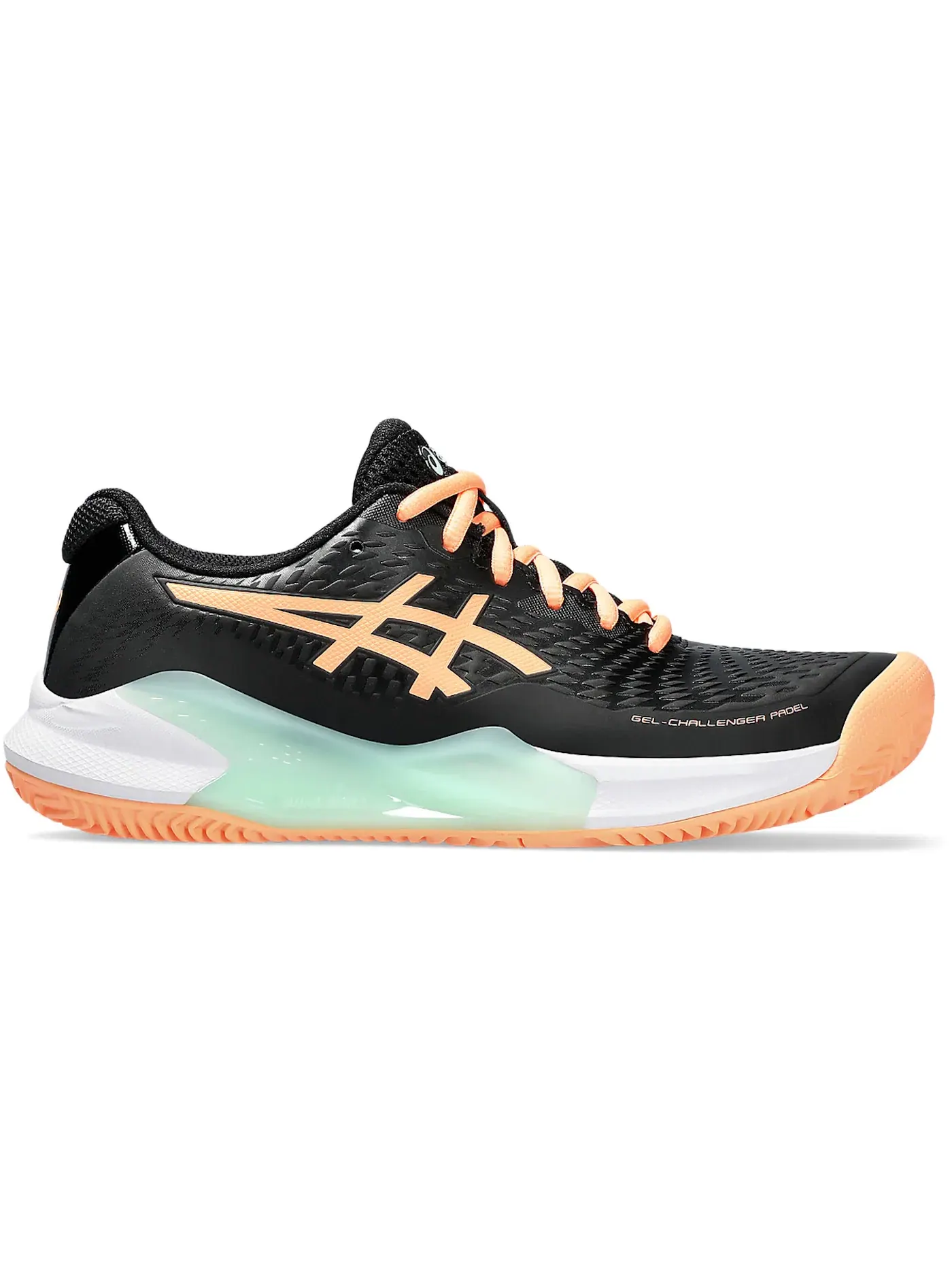 Женские кроссовки для падел ASICS Gel-Challenger 14 Padel ASICS — изображение 1 из 1, черный яркий