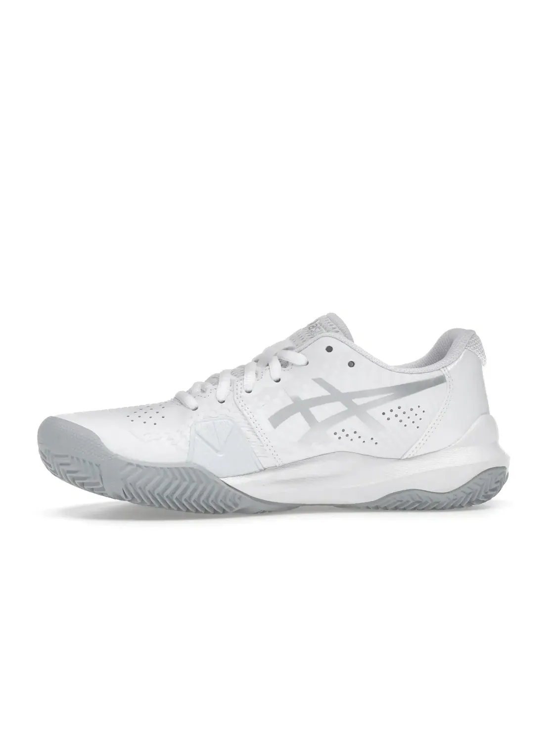 Женские кроссовки для падела ASICS Gel-Challenger 14 Padel — изображение 3 из 4, белый/серебристый