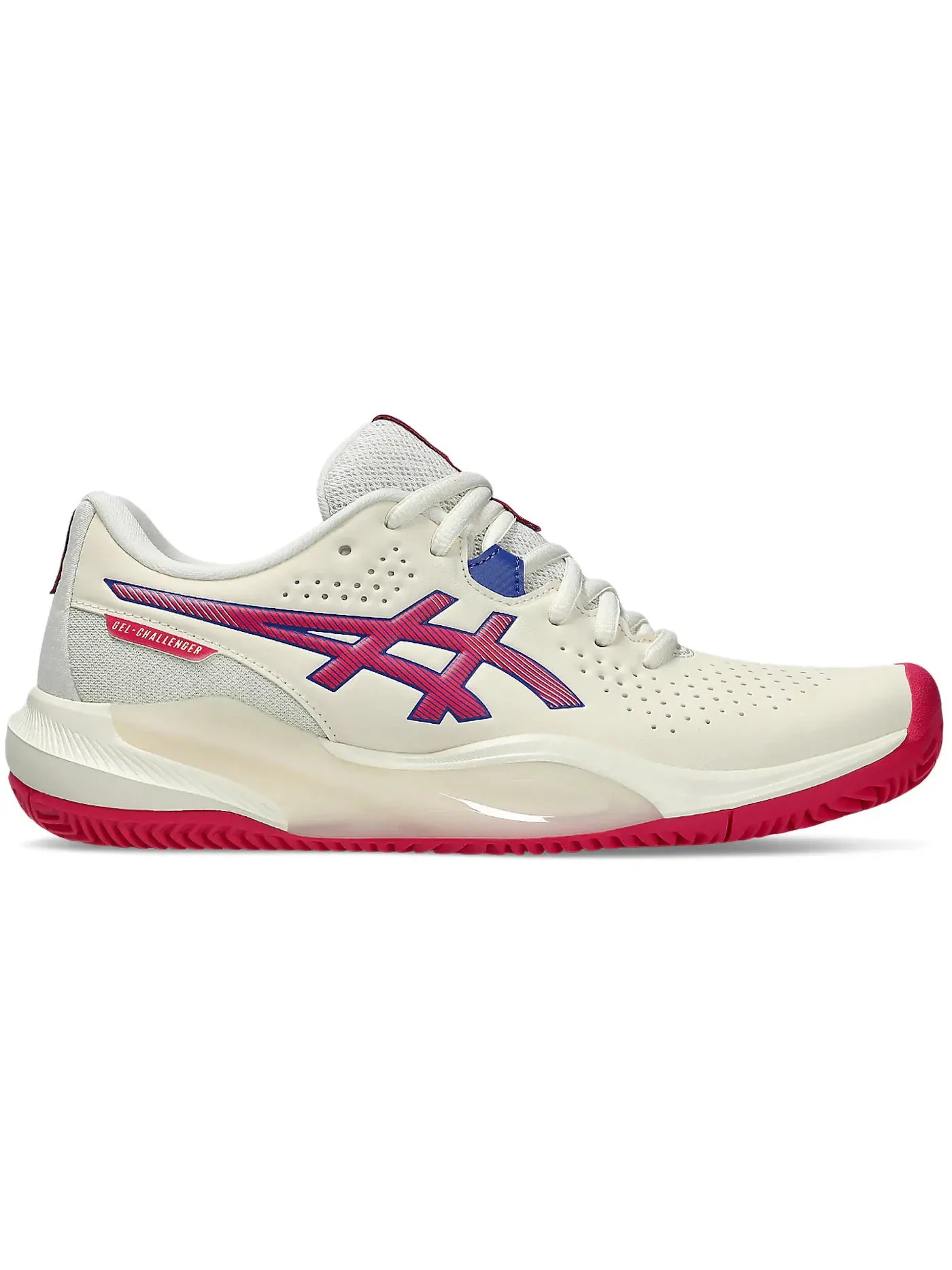 Женские кроссовки для тенниса ASICS Gel-Challenger 15 Clay — изображение 1 из 1, кремовый яркий розовый