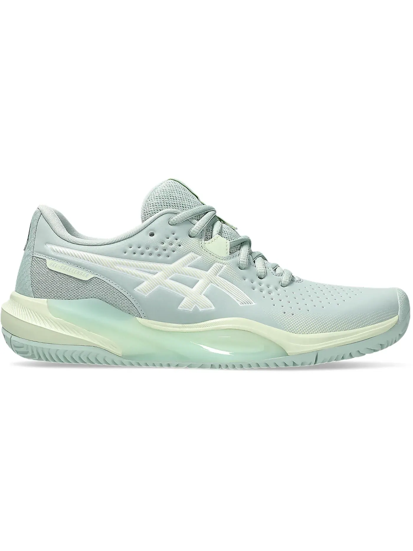 Женские кроссовки для тенниса ASICS Gel-Challenger 15 Clay — изображение 1 из 1, зеленый