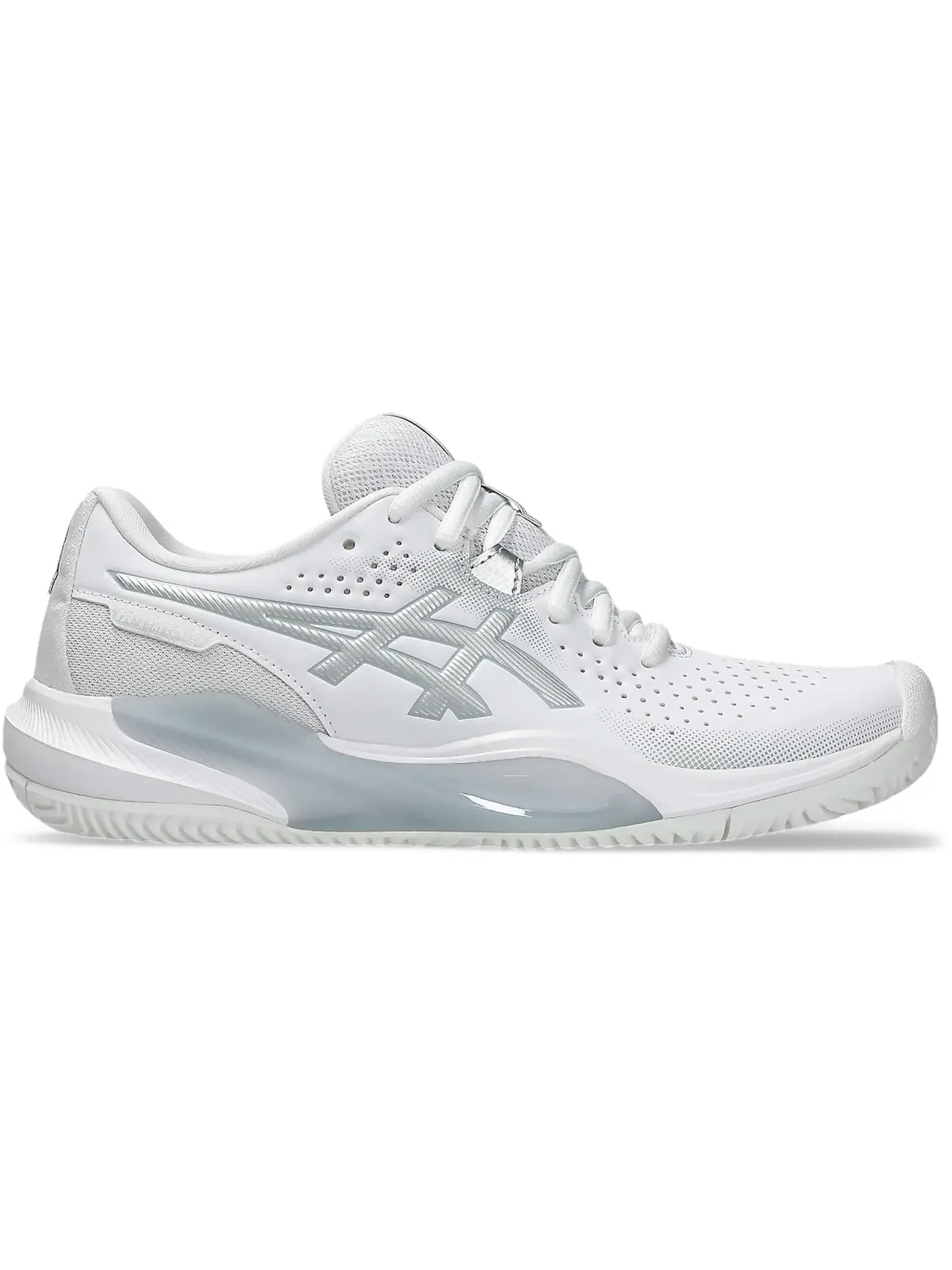 Женские кроссовки для корта ASICS Gel-Challenger 15 Clay — изображение 1 из 1, белый серебристый