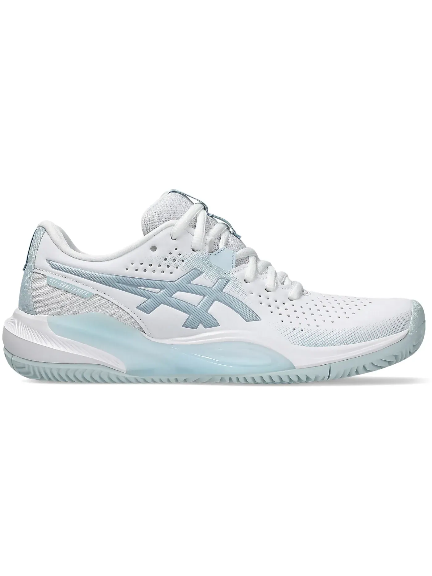 Женские кроссовки для грунта Gel-Challenger 15 Clay ASICS — изображение 1 из 1, белый