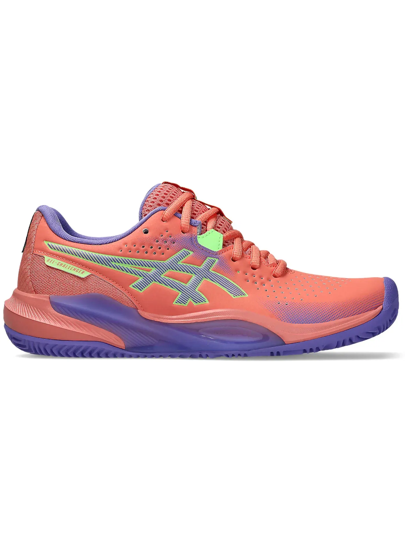 Женские кроссовки для падела ASICS Gel-Challenger 15 Padel, Guava/Amethyst — изображение 1 из 1