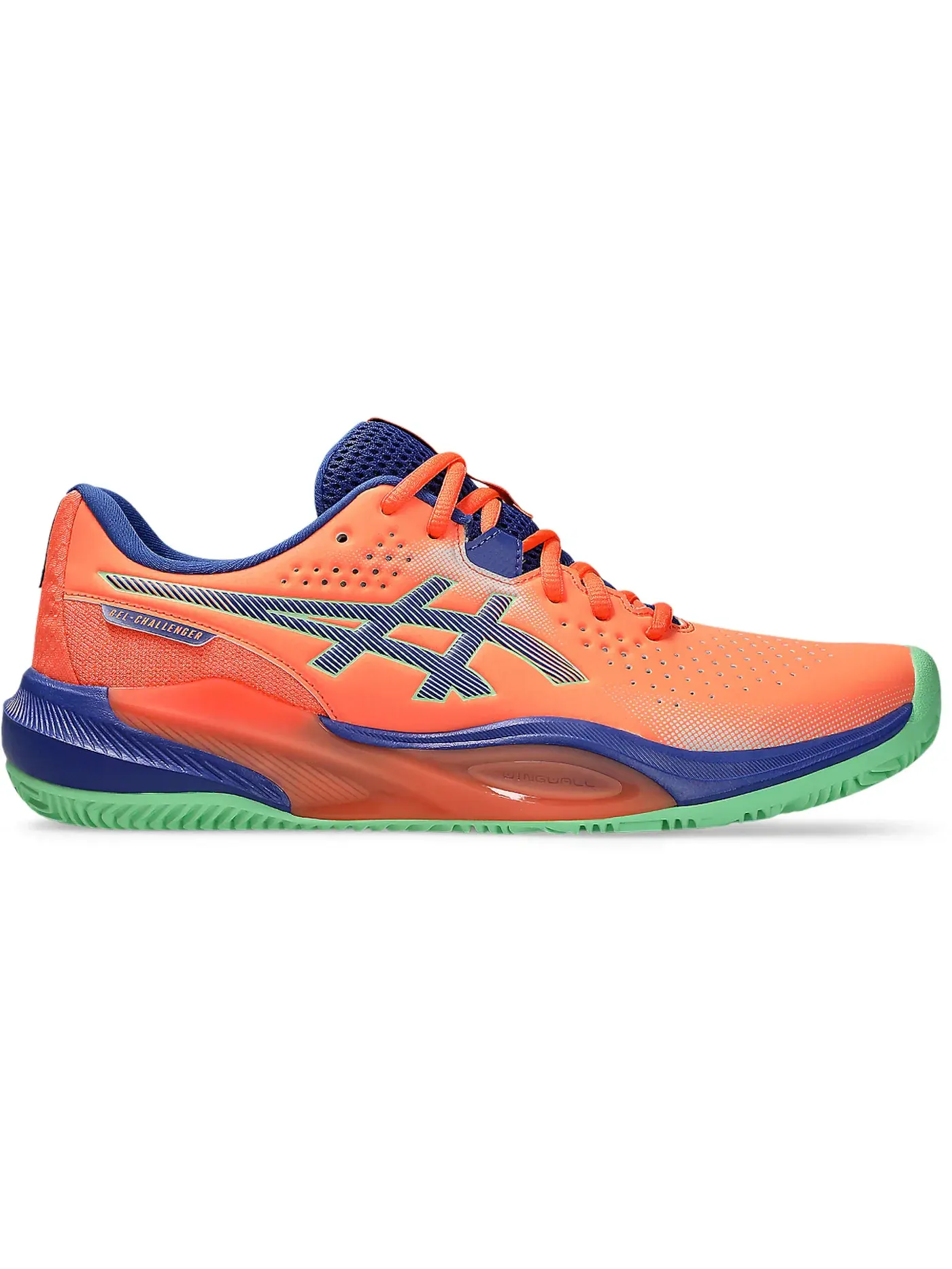 Мужские кроссовки для падел ASICS Gel-Challenger 15 Padel, Vivid Coral Dark Cobalt — изображение 1 из 1