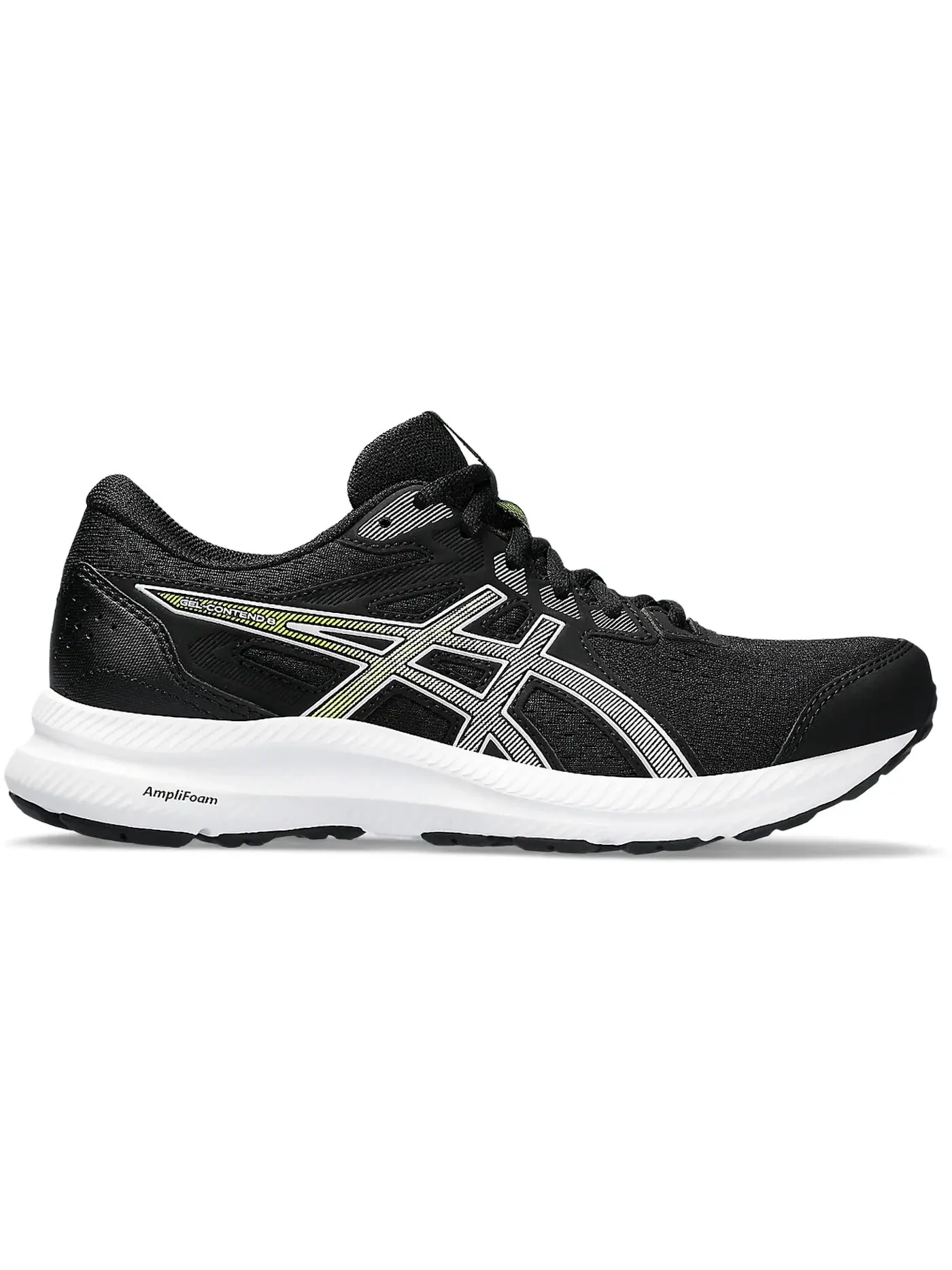 Женские кроссовки для бега ASICS Gel-Contend 8 — изображение 1 из 1, черный