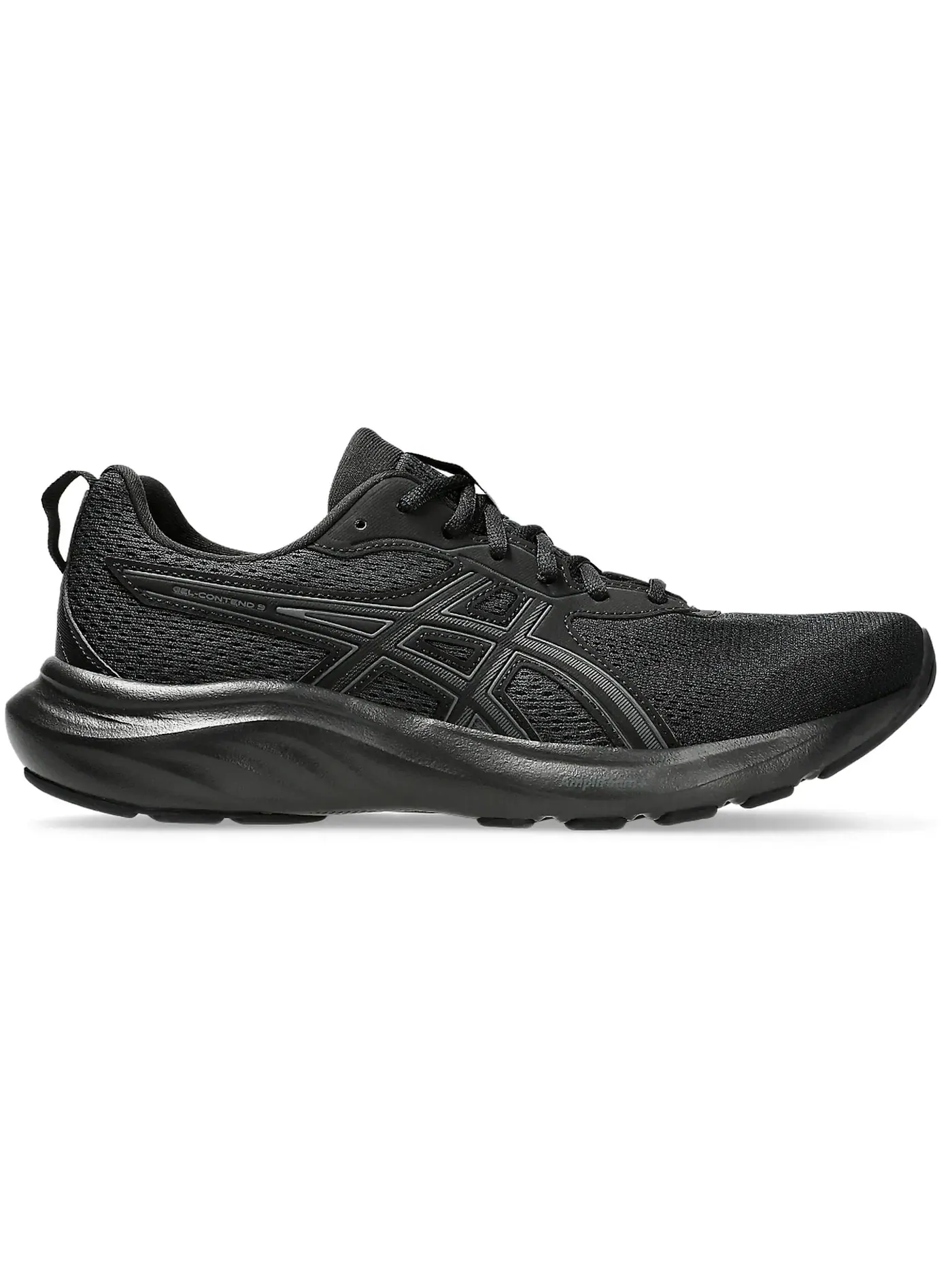 Мужские кроссовки ASICS Gel-Contend 9 — изображение 1 из 1, черный/графитовый серый