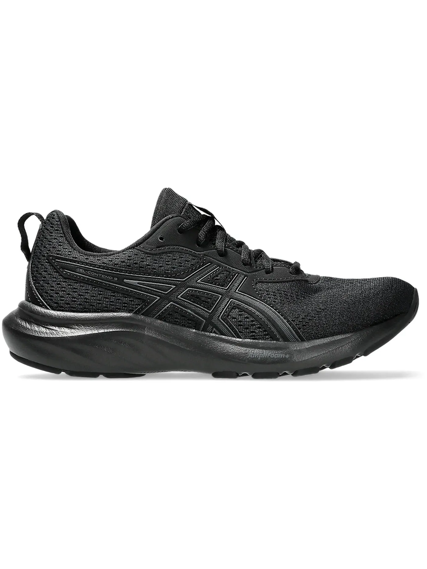 Женские кроссовки для бега ASICS Gel-Contend 9 — изображение 1 из 1, черный/графитовый серый