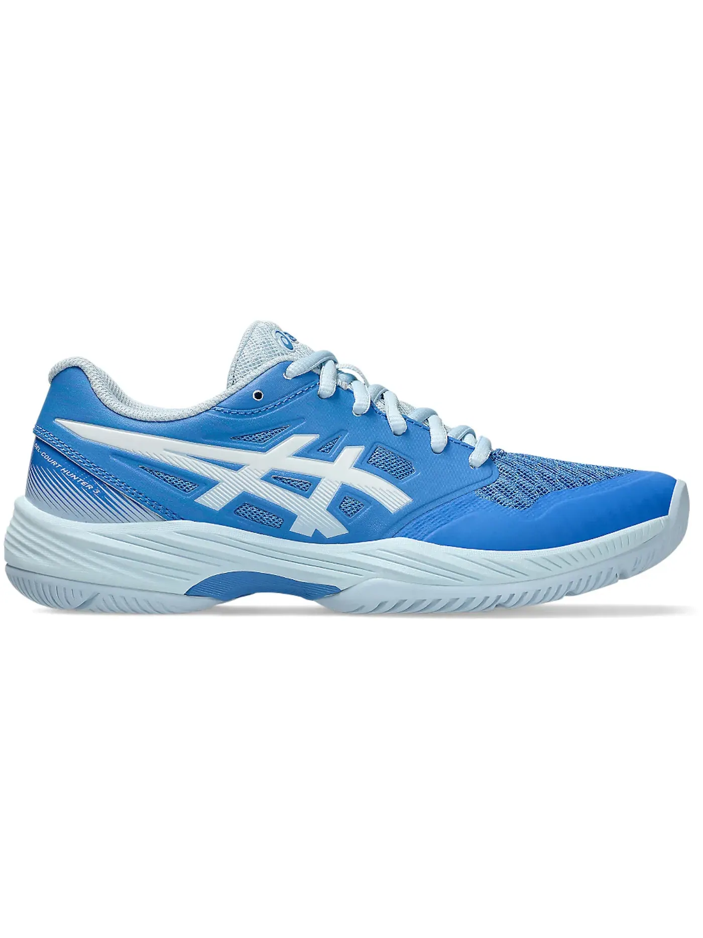 Женские кроссовки для тенниса ASICS Gel-Court Hunter 3 — изображение 1 из 1, синий/белый