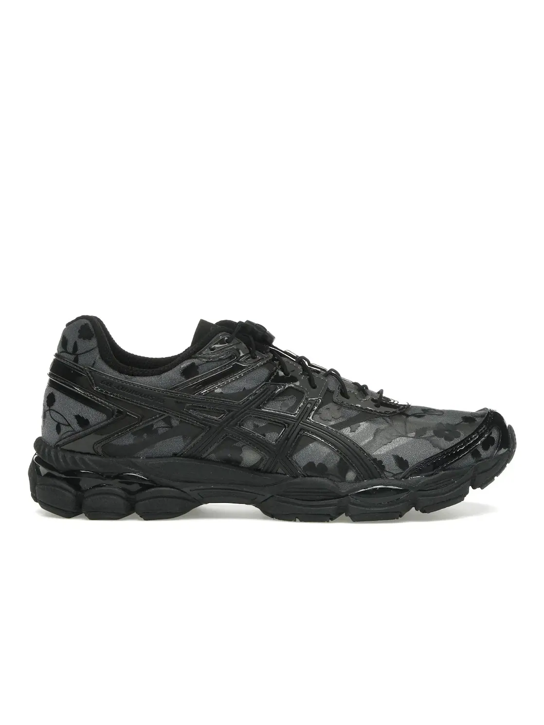 Мужские кроссовки Lifestyle с принтом ASICS Gel-Cumulus 16 Cecilie Bahnsen Floral Pack Black — изображение 1 из 4