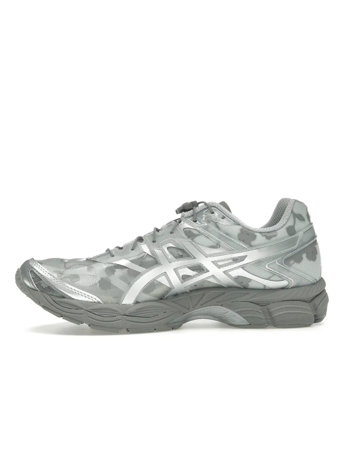 Мужские кроссовки Lifestyle с цветочным принтом ASICS Gel-Cumulus 16 ASICS — изображение 3 из 4, серый/серебристый