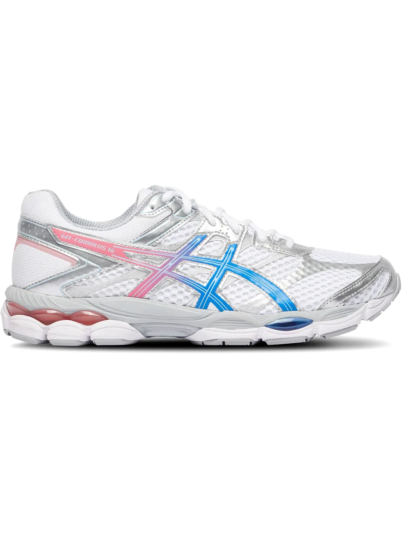 Мужские кроссовки Lifestyle ASICS Gel-Cumulus 16 — изображение 1 из 1, белый/серебристый/синий