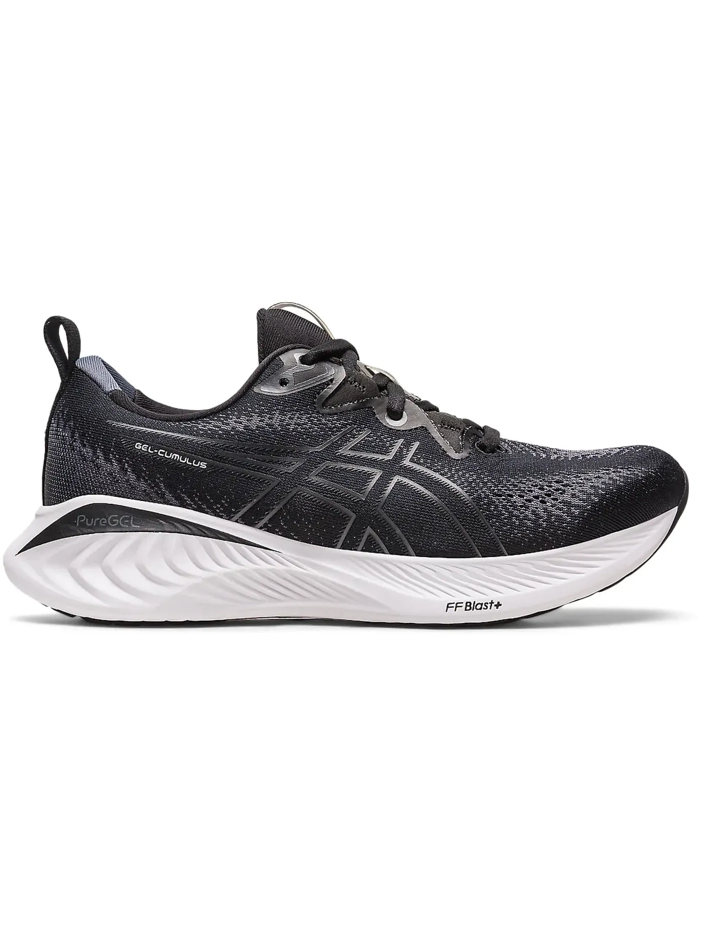 Женские кроссовки для бега ASICS Gel-Cumulus 25 — изображение 1 из 1, черный/белый