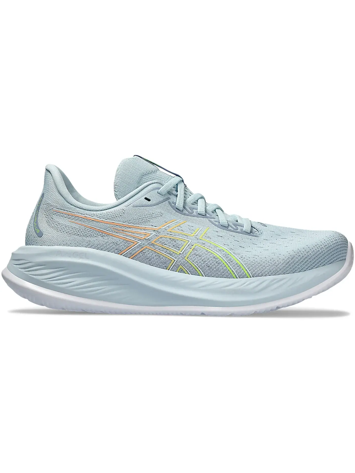 Мужские кроссовки для бега ASICS Gel-Cumulus 26 — изображение 1 из 1, серый желтый