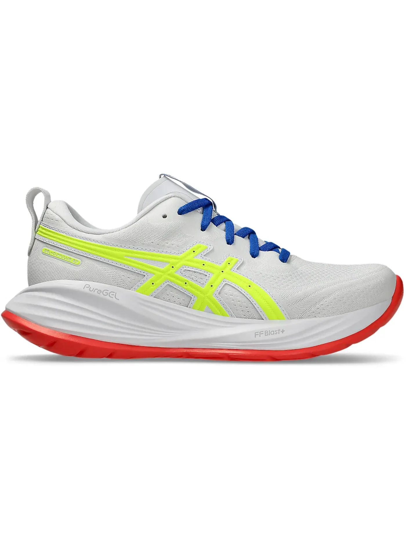 Женские кроссовки для бега ASICS Gel-Cumulus 27 Atc — изображение 1 из 1, белый желтый