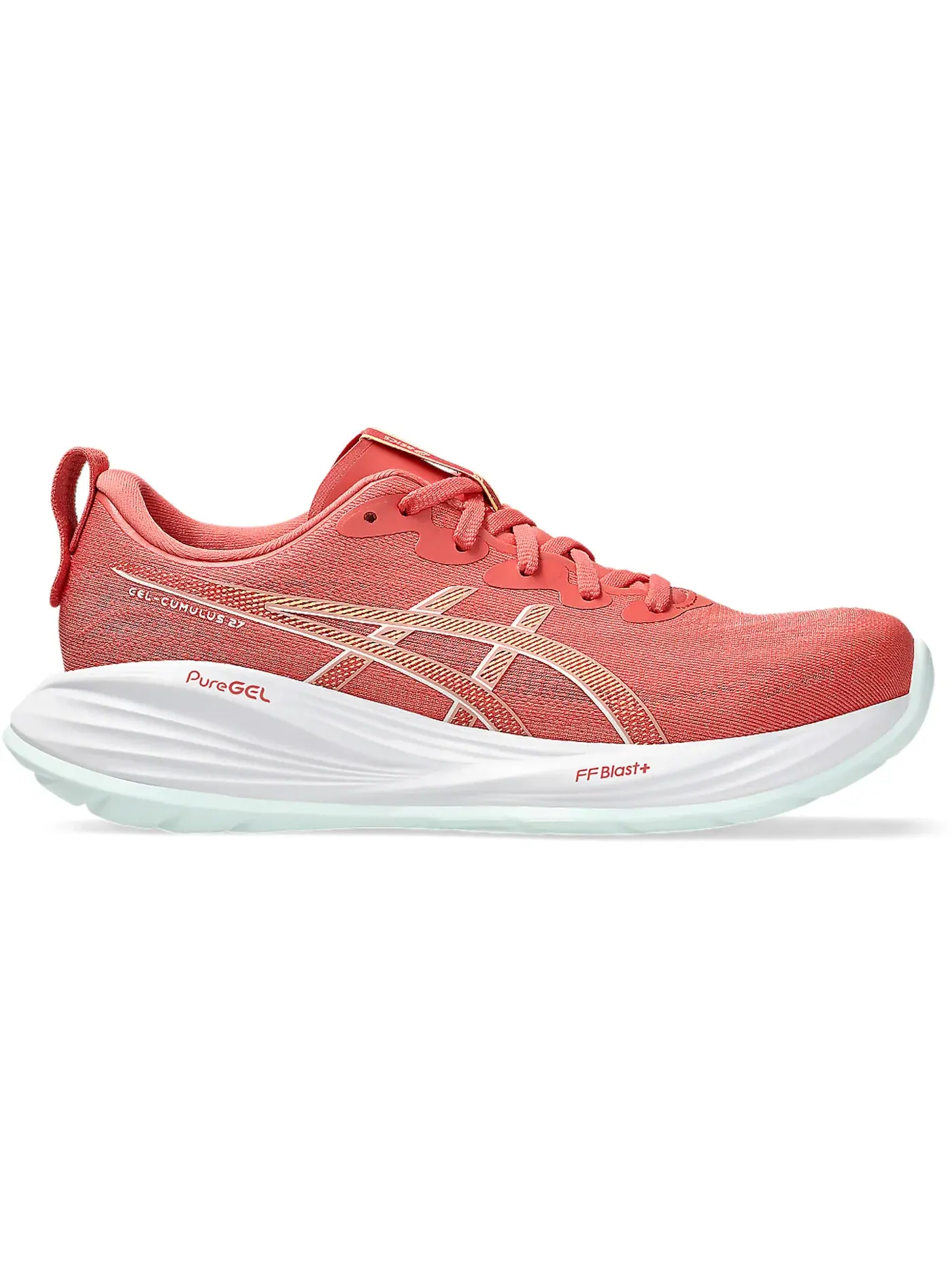 Женские кроссовки с амортизацией Gel ASICS Gel-Cumulus 27 — изображение 1 из 1, темный розовый кремовый