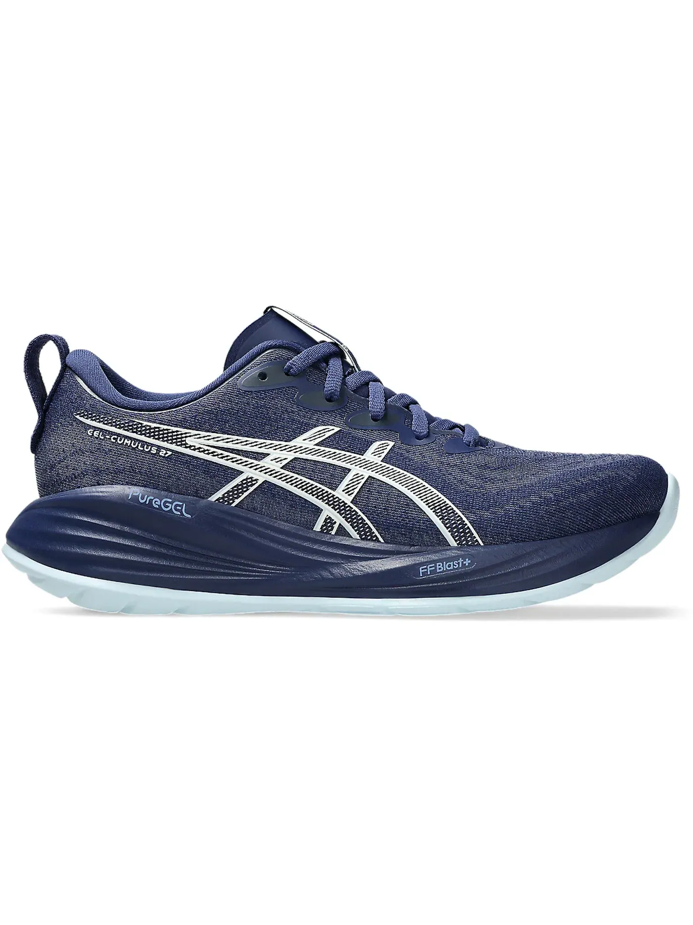 Женские кроссовки для бега ASICS Gel-Cumulus 27 — изображение 1 из 1, индиго синий серый