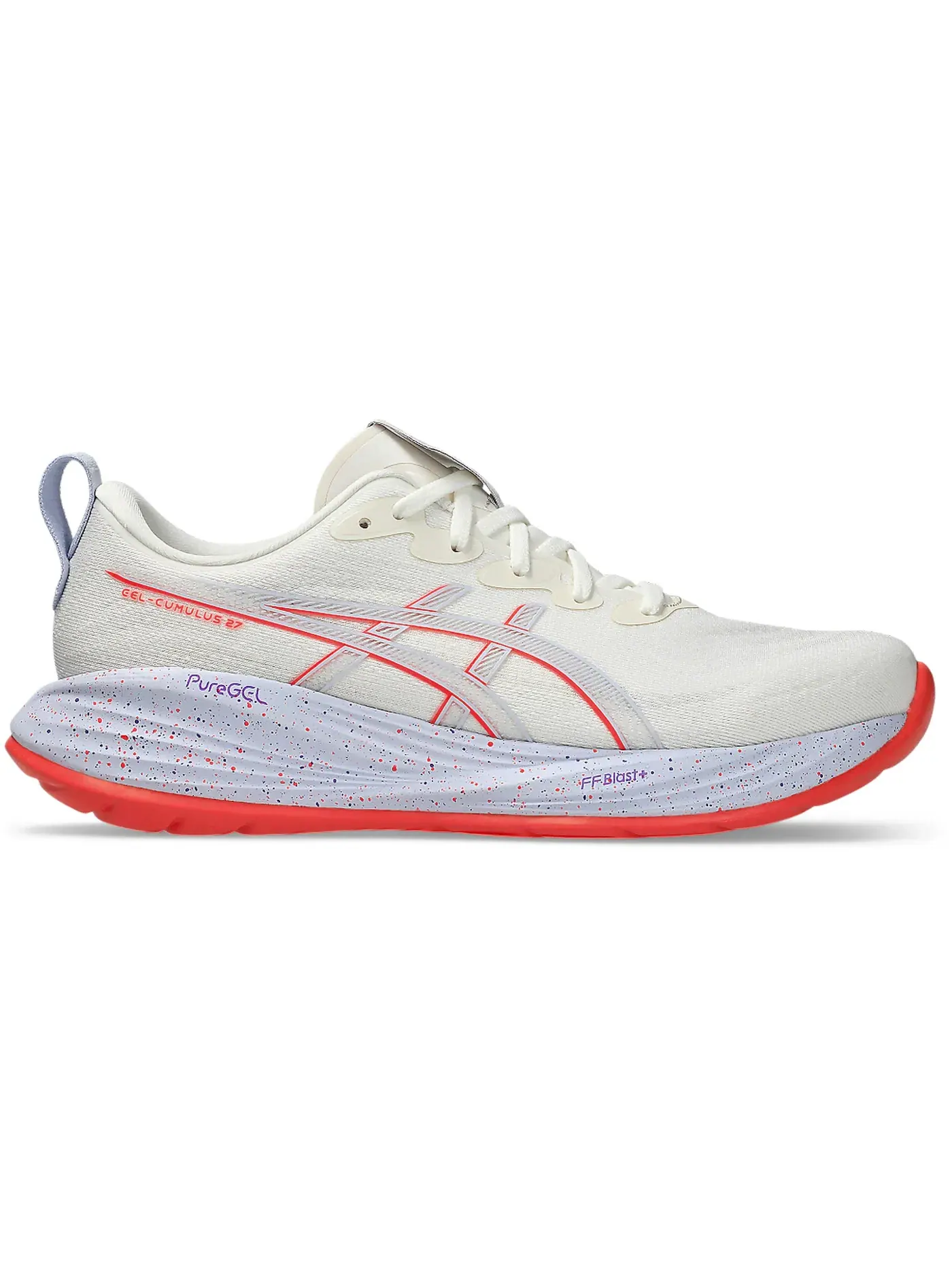 Мужские кроссовки для бега ASICS Gel-Cumulus 27 — изображение 1 из 1, кремовый/фиолетовый