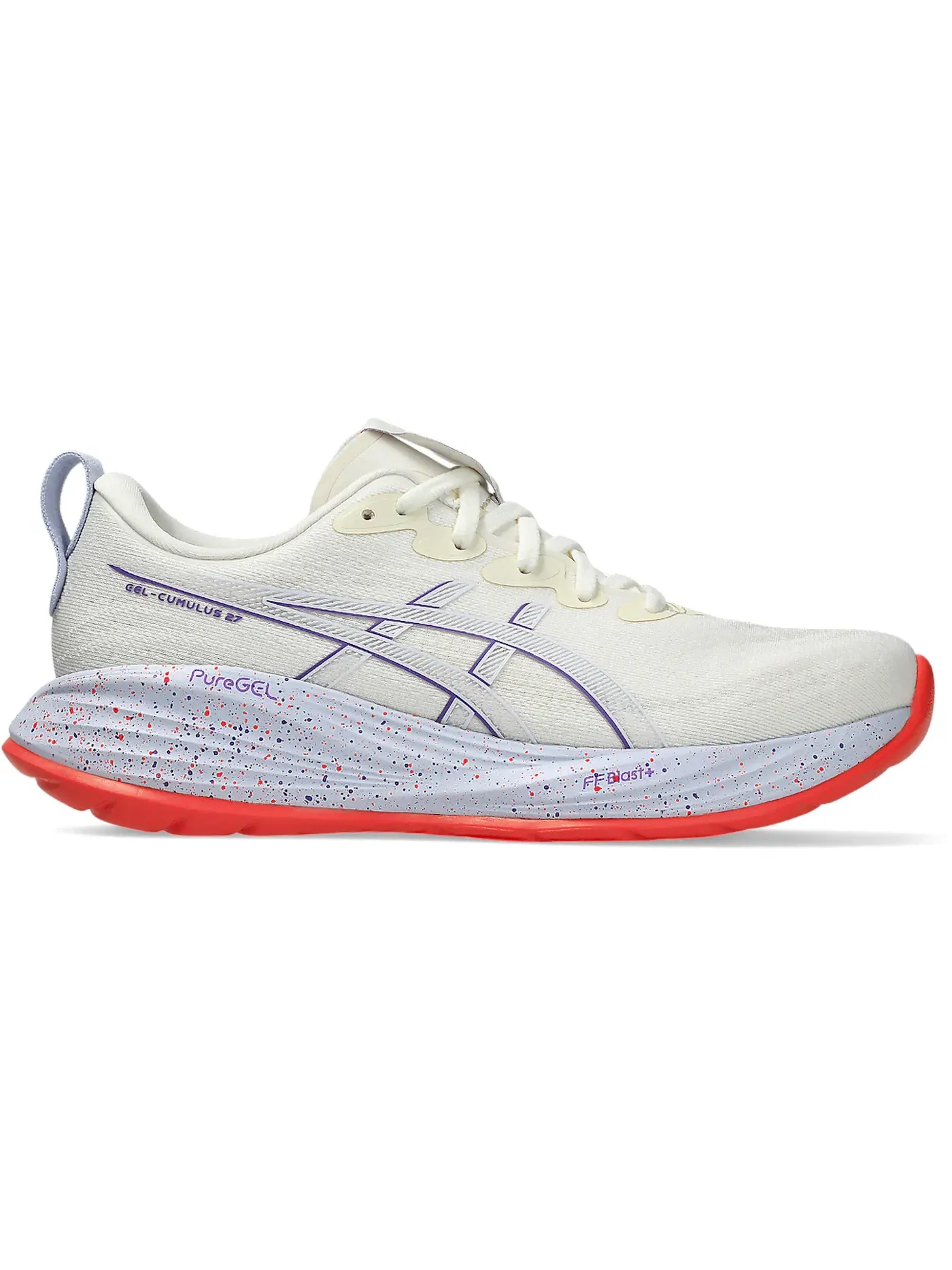 Женские кроссовки для бега ASICS Gel-Cumulus 27 — изображение 1 из 1, кремовый фиолетовый