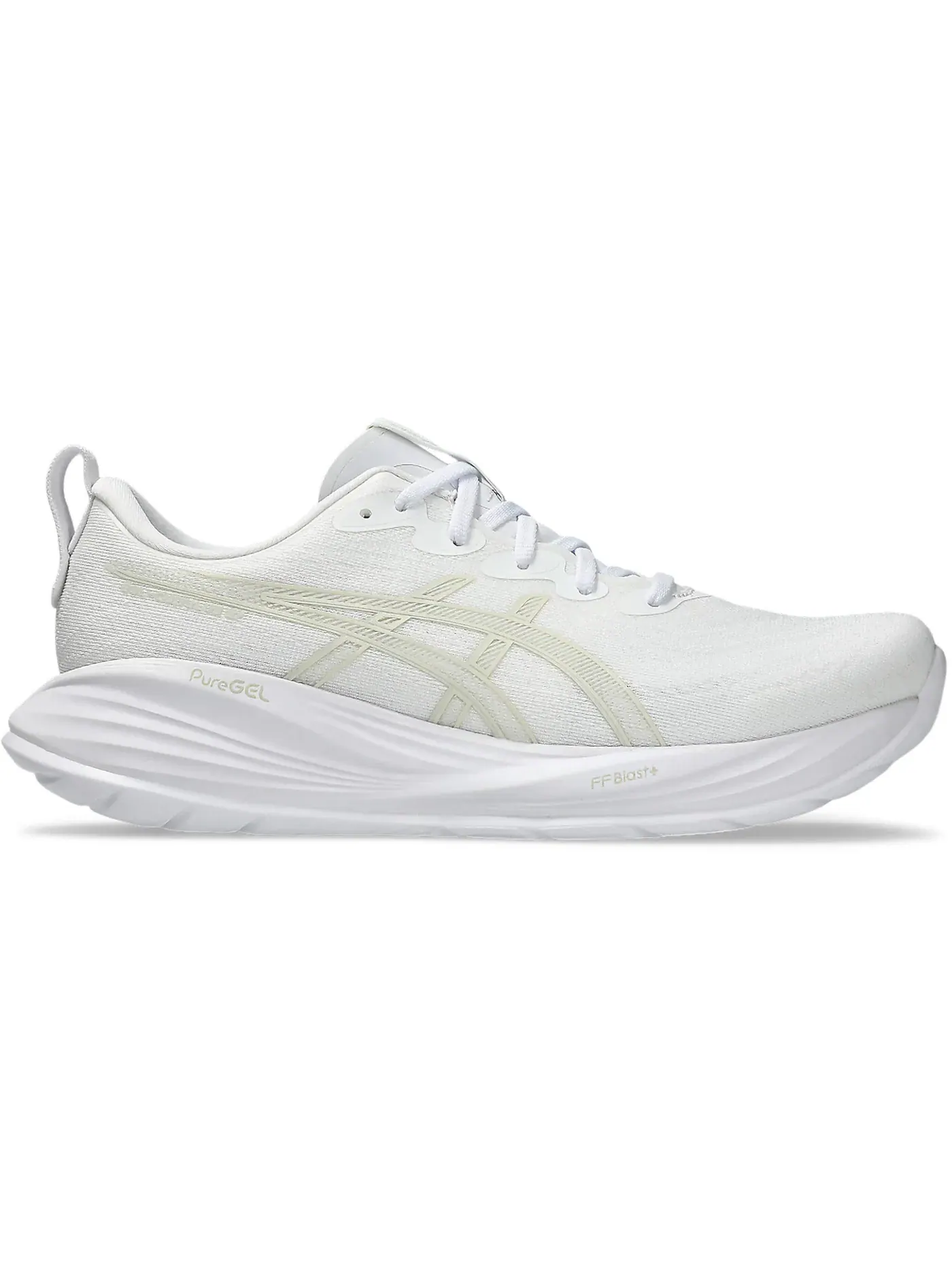 Мужские кроссовки для бега ASICS Gel-Cumulus 27 — изображение 1 из 1, белый/серый