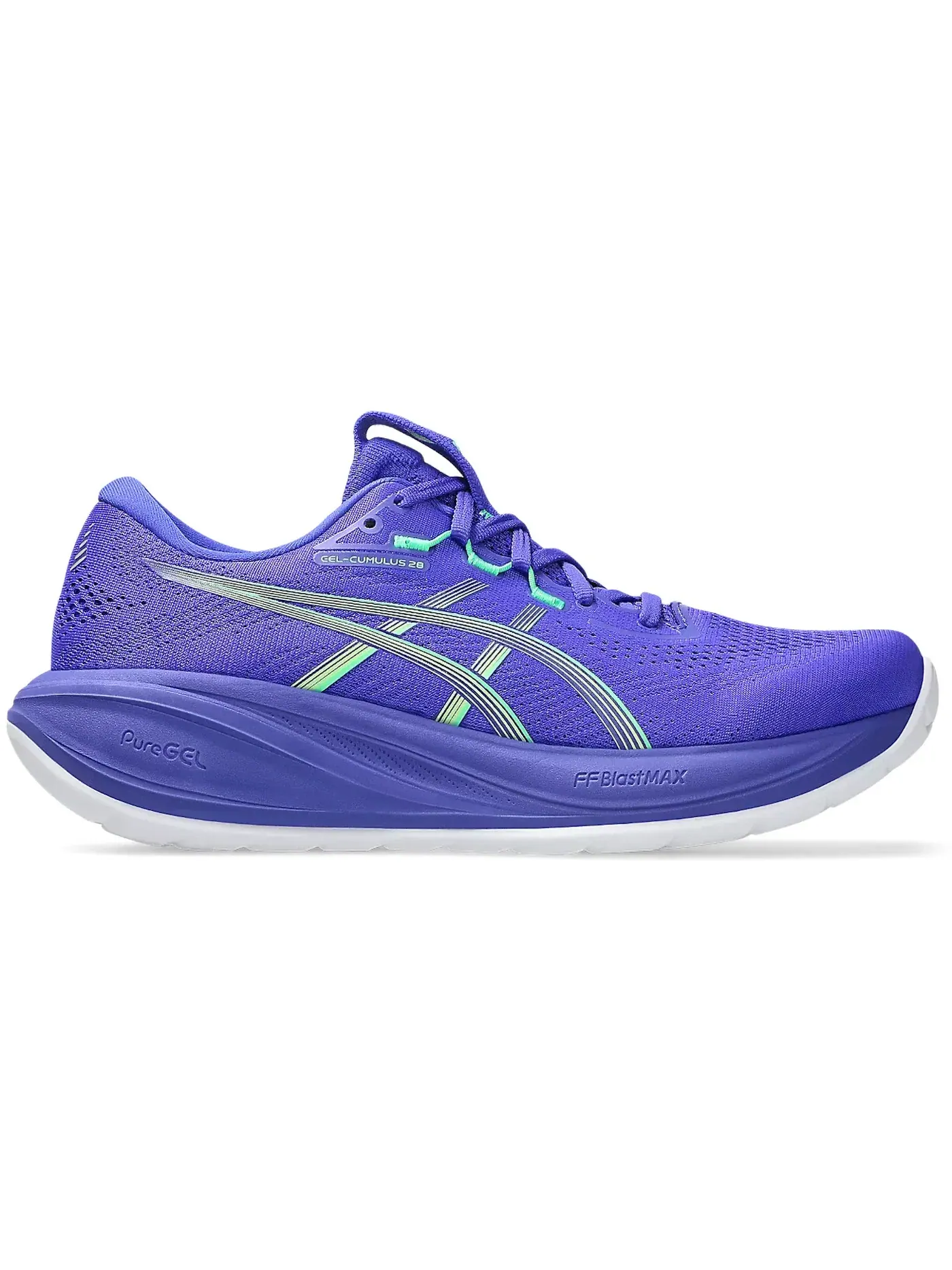 Мужские кроссовки для бега ASICS Gel-Cumulus 28 — изображение 1 из 1, зеленый