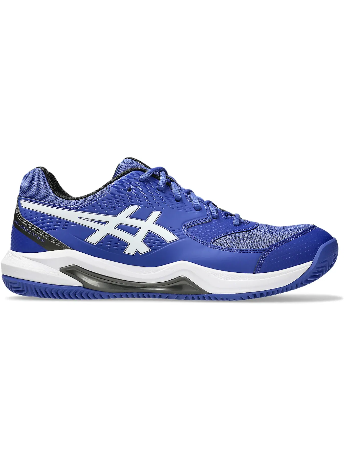 Мужские кроссовки для тенниса на грунте ASICS Gel-Dedicate 8 Clay — изображение 1 из 1, темный белый