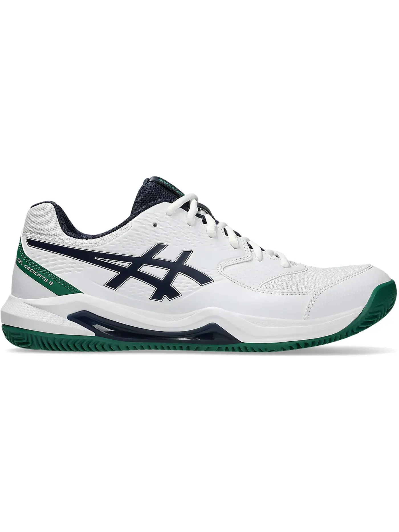 Мужские кроссовки для корта ASICS Gel-Dedicate 8 Clay — изображение 1 из 1, белый