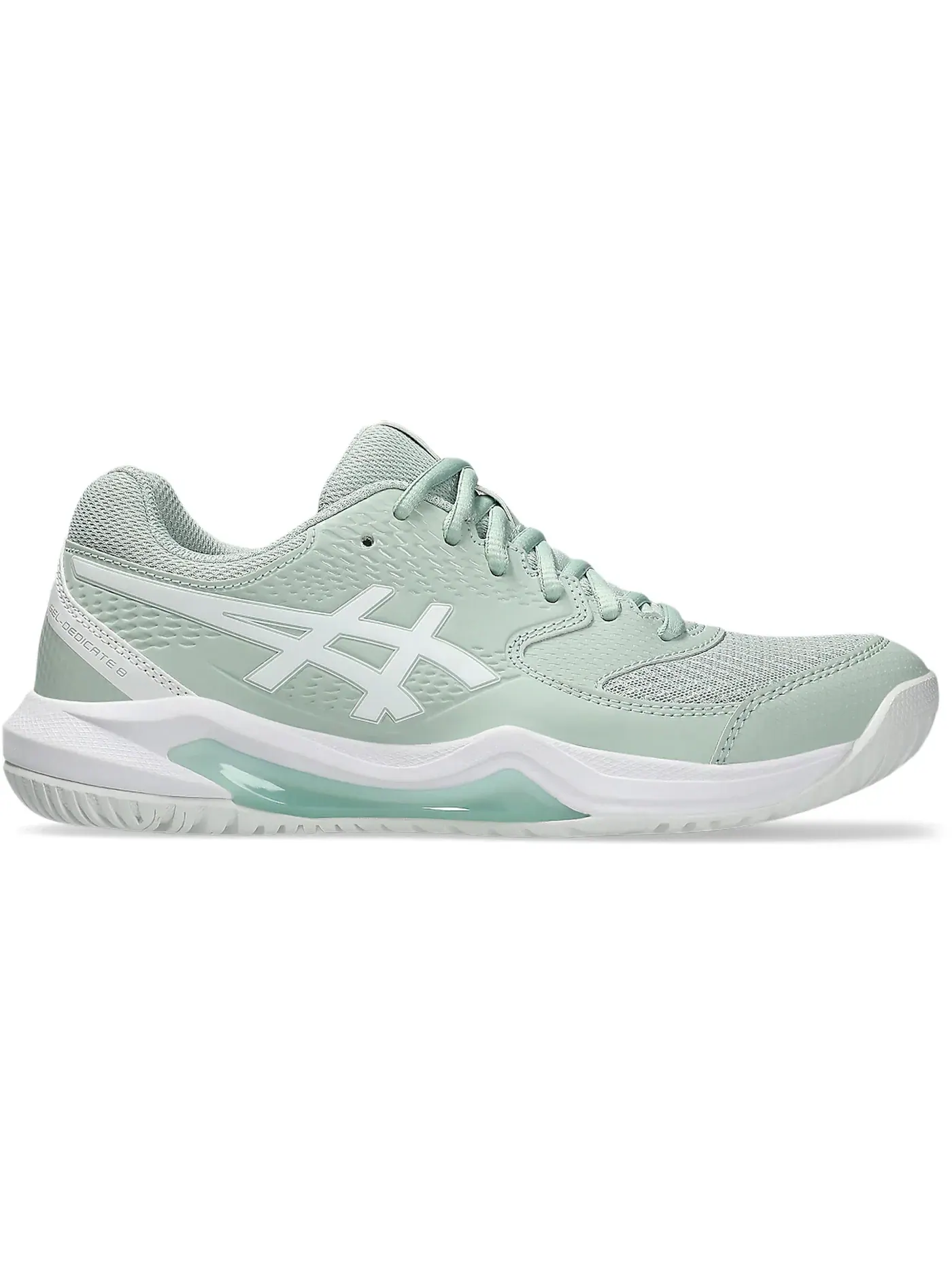Женские кроссовки для тенниса ASICS Gel-Dedicate 8 — изображение 1 из 1, белый
