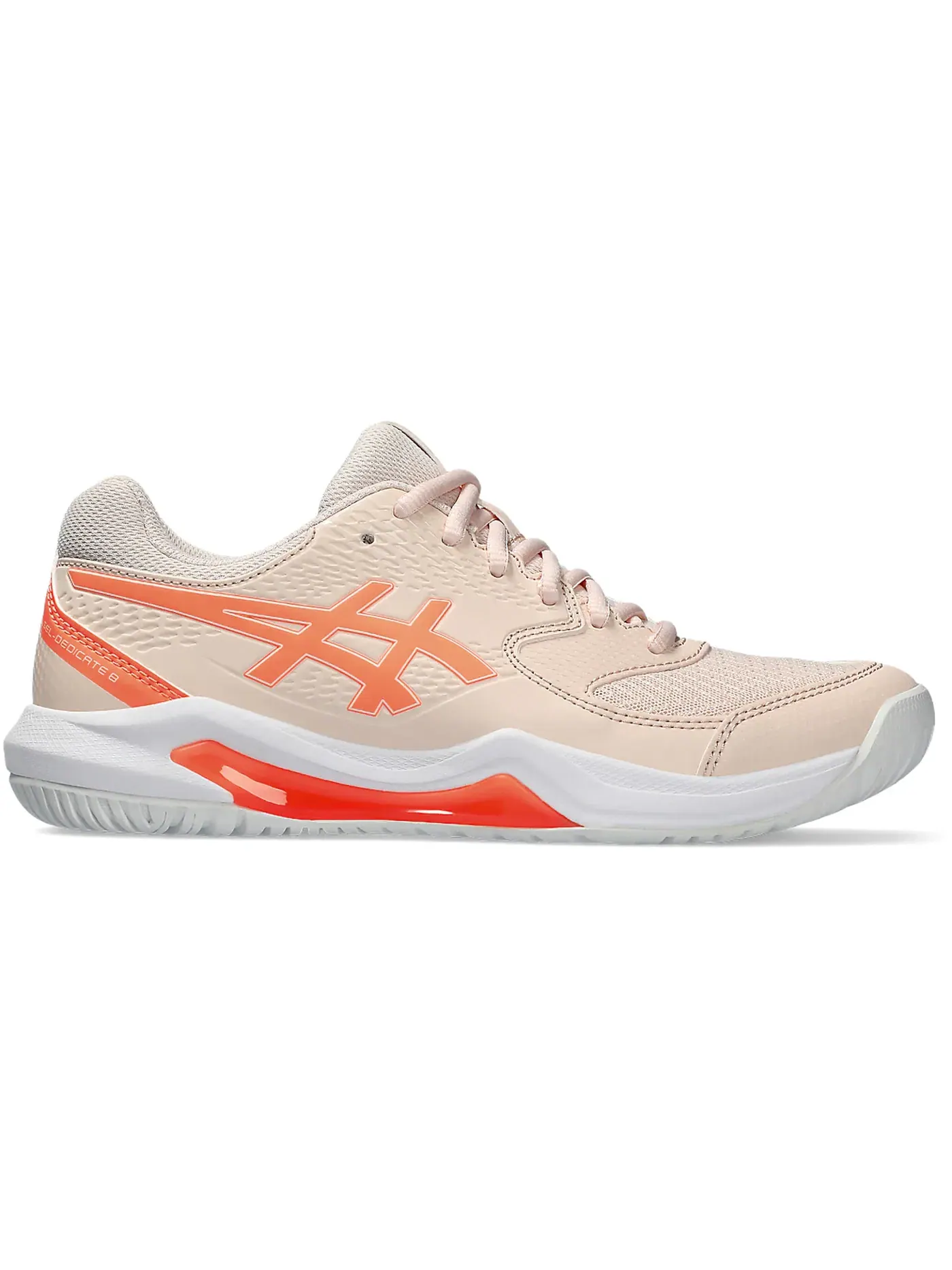 Женские кроссовки для тенниса ASICS Gel-Dedicate 8 — изображение 1 из 1, розовый