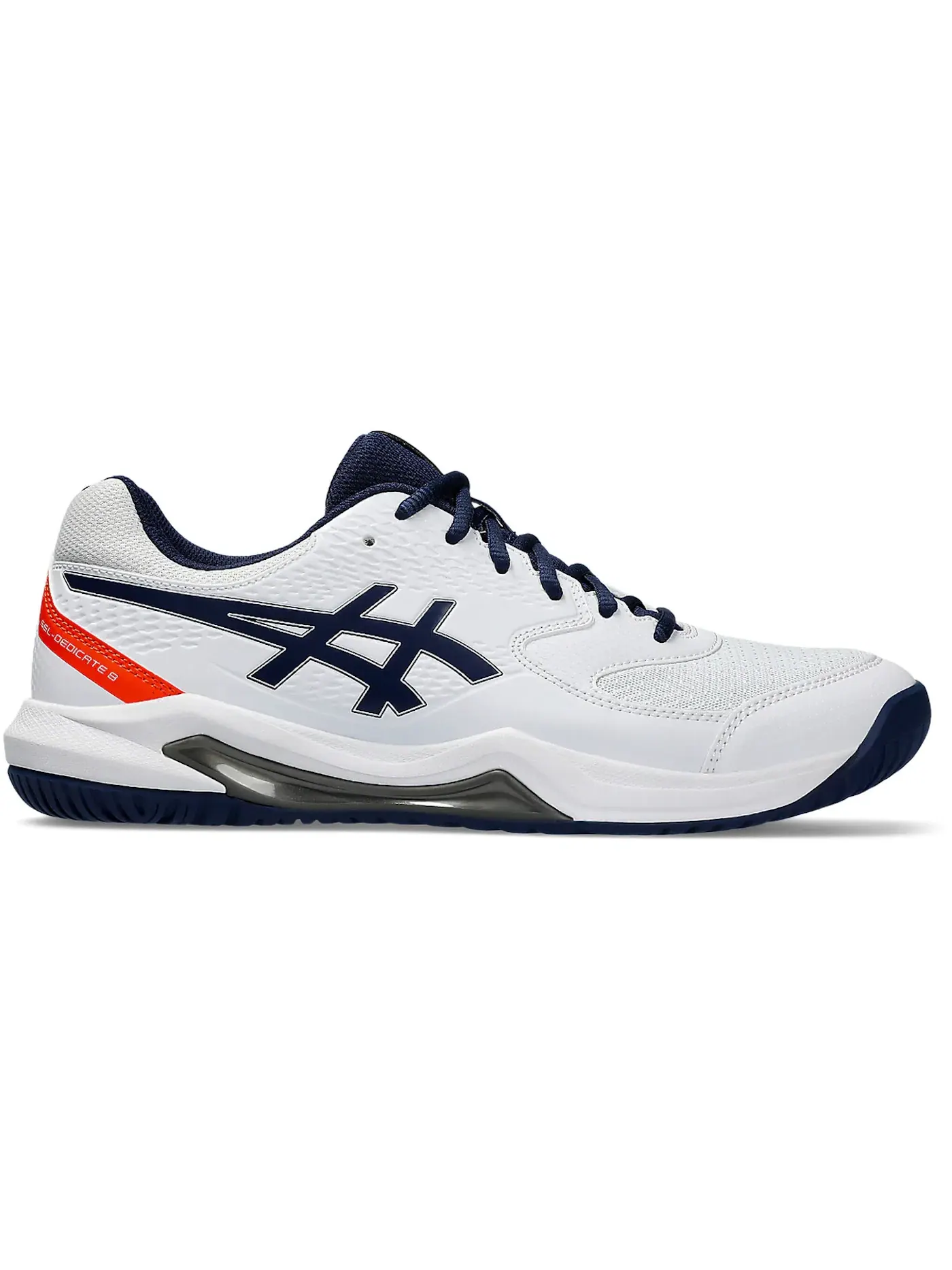 Мужские кроссовки для тенниса ASICS Gel-Dedicate 8 — изображение 1 из 1, белый синий