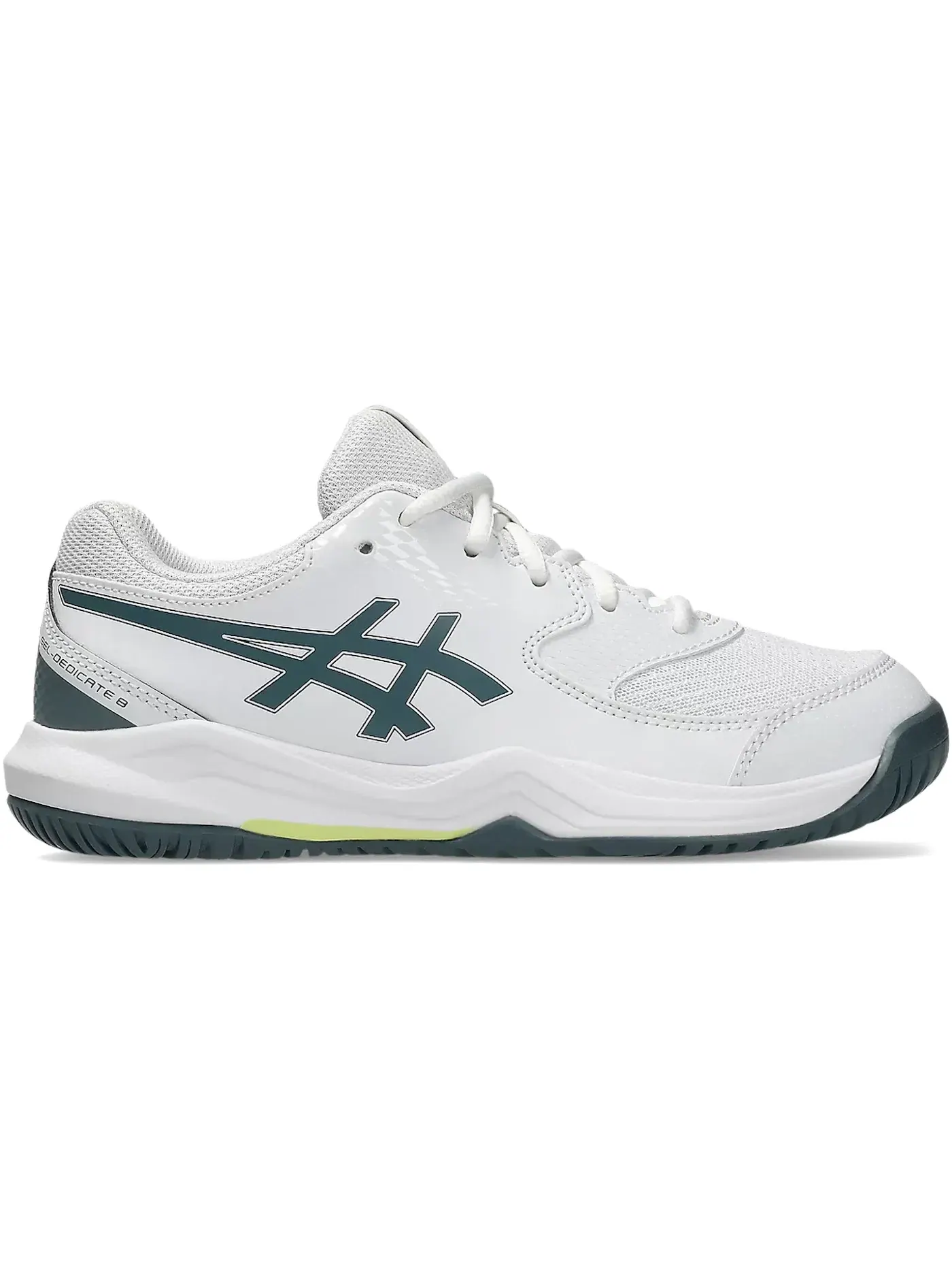 Детские кроссовки для тенниса ASICS Gel-Dedicate 8 — изображение 1 из 1, белый