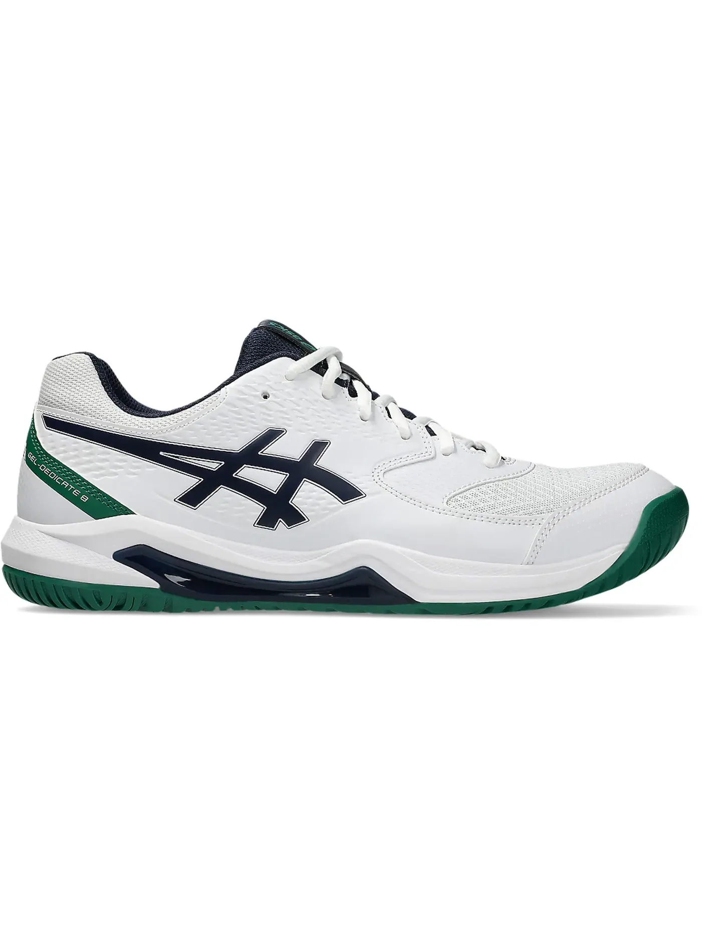 Мужские кроссовки для тенниса ASICS Gel-Dedicate 8 — изображение 1 из 1, белый