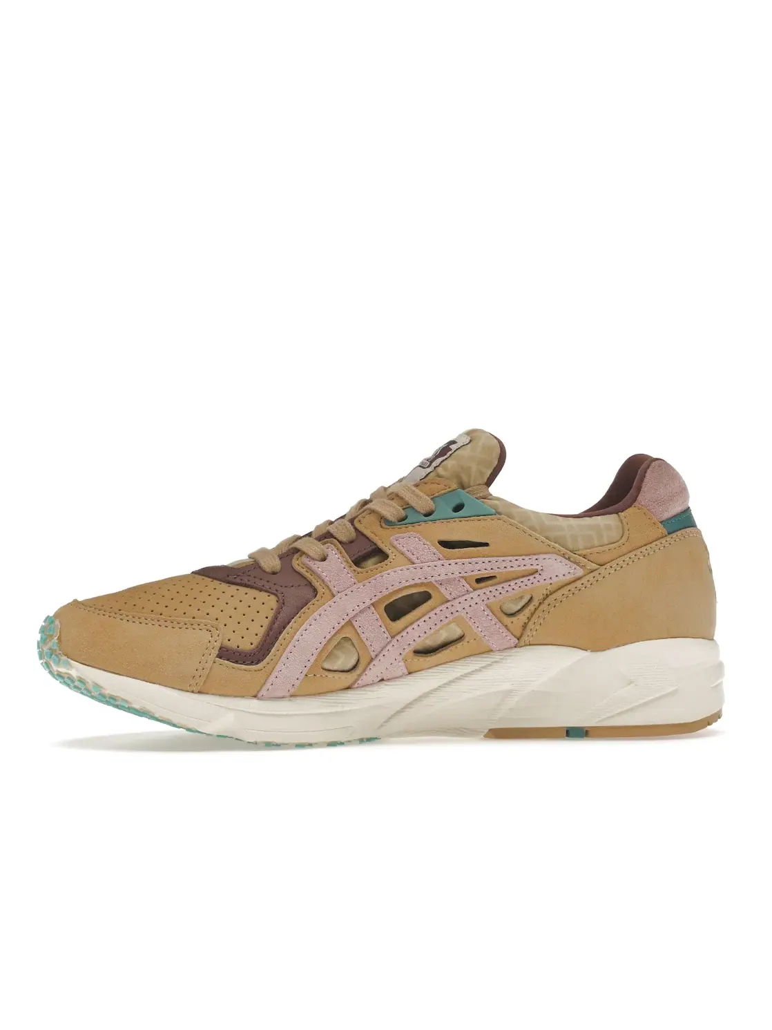 Мужские кроссовки для бега ASICS Gel-DS Trainer — изображение 3 из 4, песочный/розовый