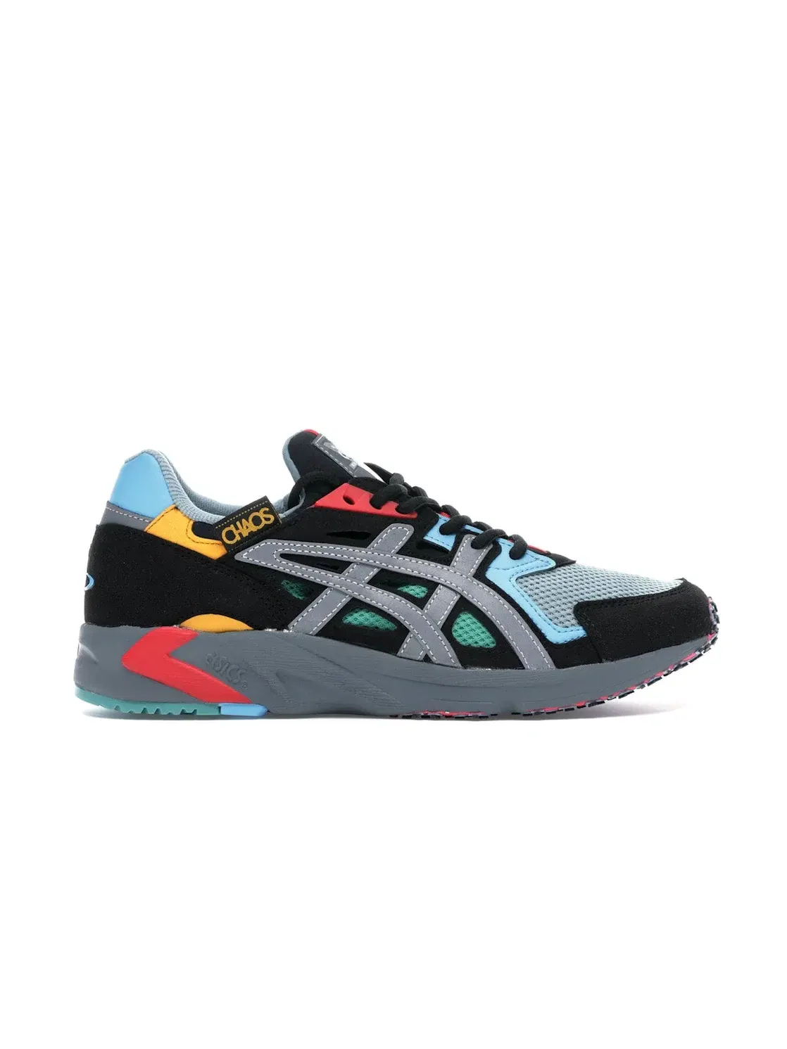Мужские кроссовки для бега с принтом ASICS Gel-DS Trainer Vivienne Westwood — изображение 1 из 4, черный/серый