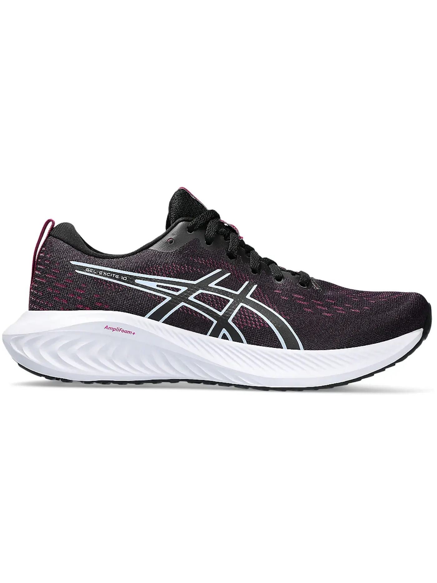 Женские кроссовки для бега ASICS Gel-Excite 10 — изображение 1 из 1, черный/светлый синий