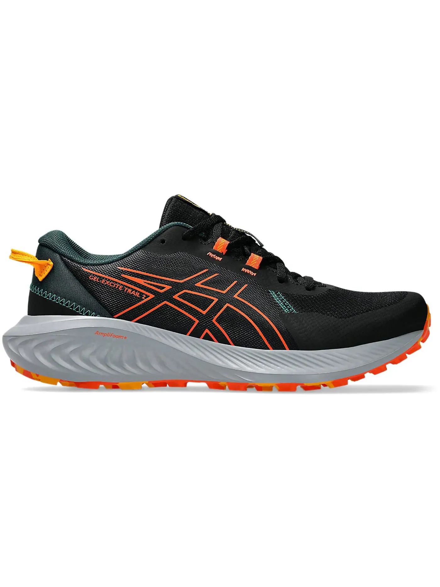 Мужские кроссовки для бега по пересеченной местности ASICS Gel-Excite Trail 2 — изображение 1 из 1, черный оранжевый
