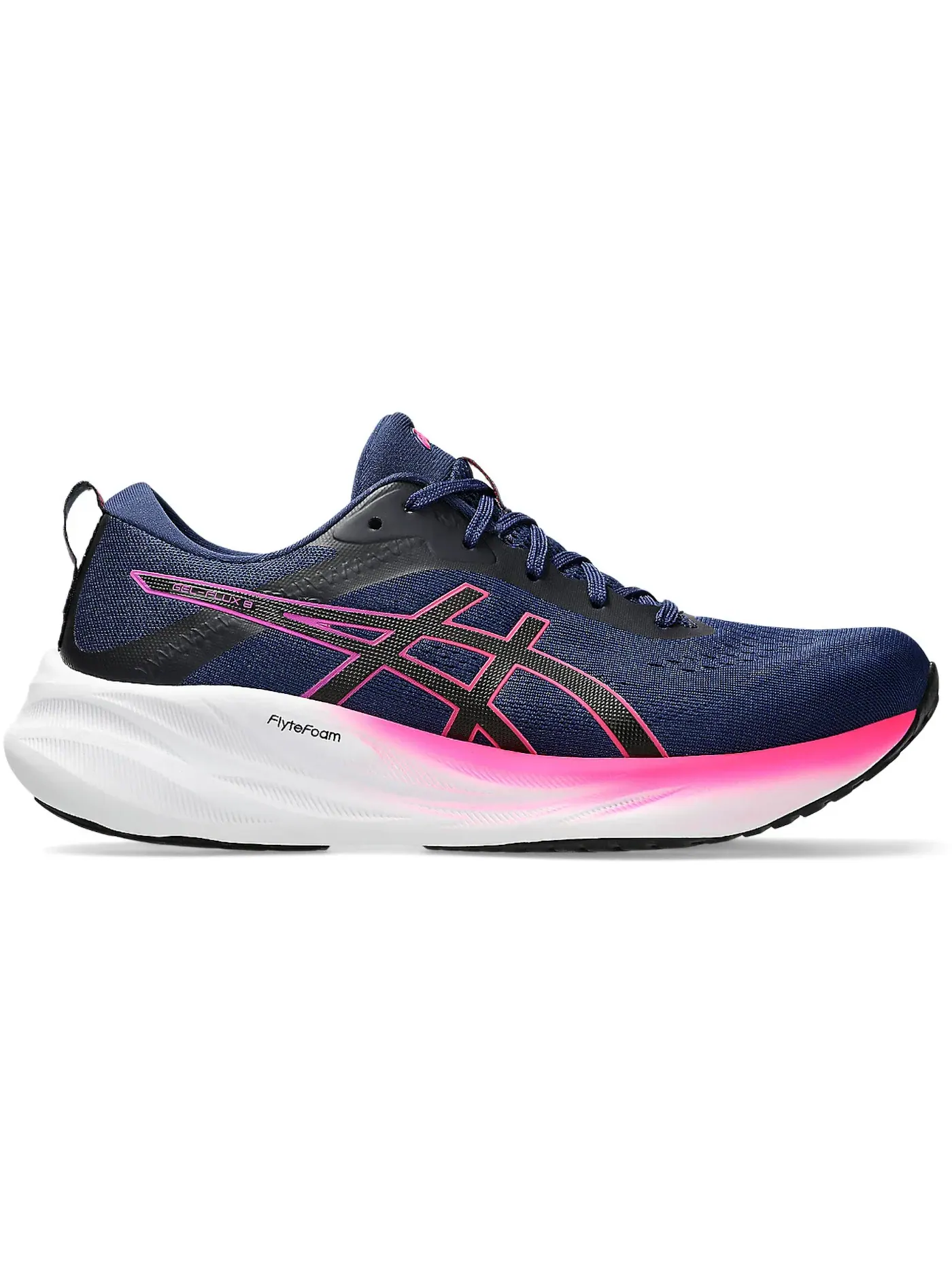Женские кроссовки для бега ASICS Gel-Flux 8 — изображение 1 из 1, синий розовый