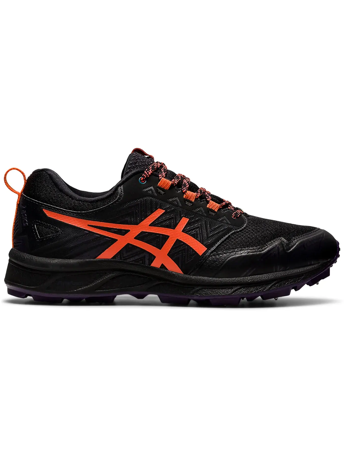 Женские кроссовки для бега с мембраной ASICS Gel-Fujisetsu 3 GTX — изображение 1 из 1, черный/оранжевый