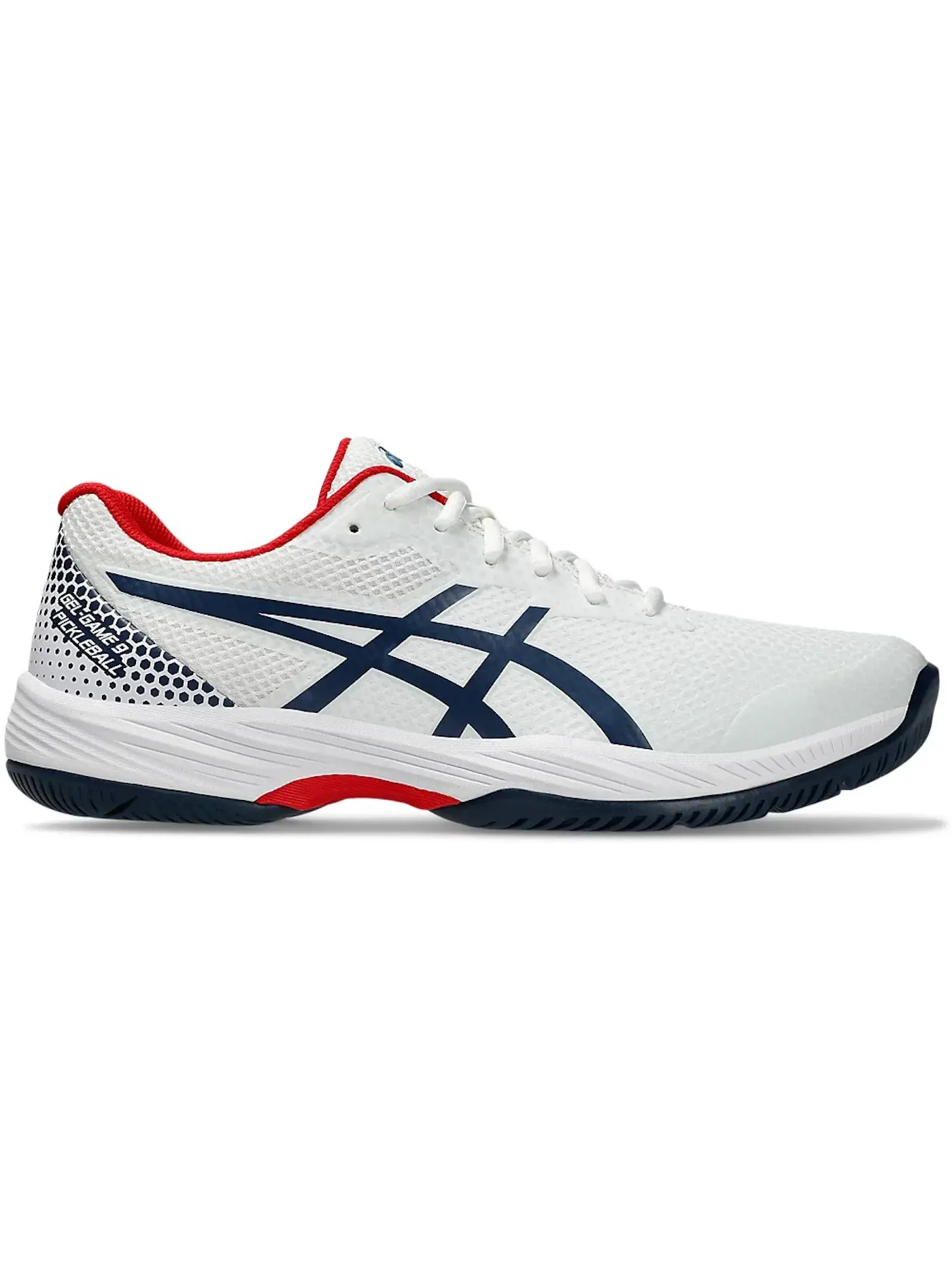 Мужские кроссовки для пиклбола ASICS Gel-Game 9 Pickleball — изображение 1 из 1, белый