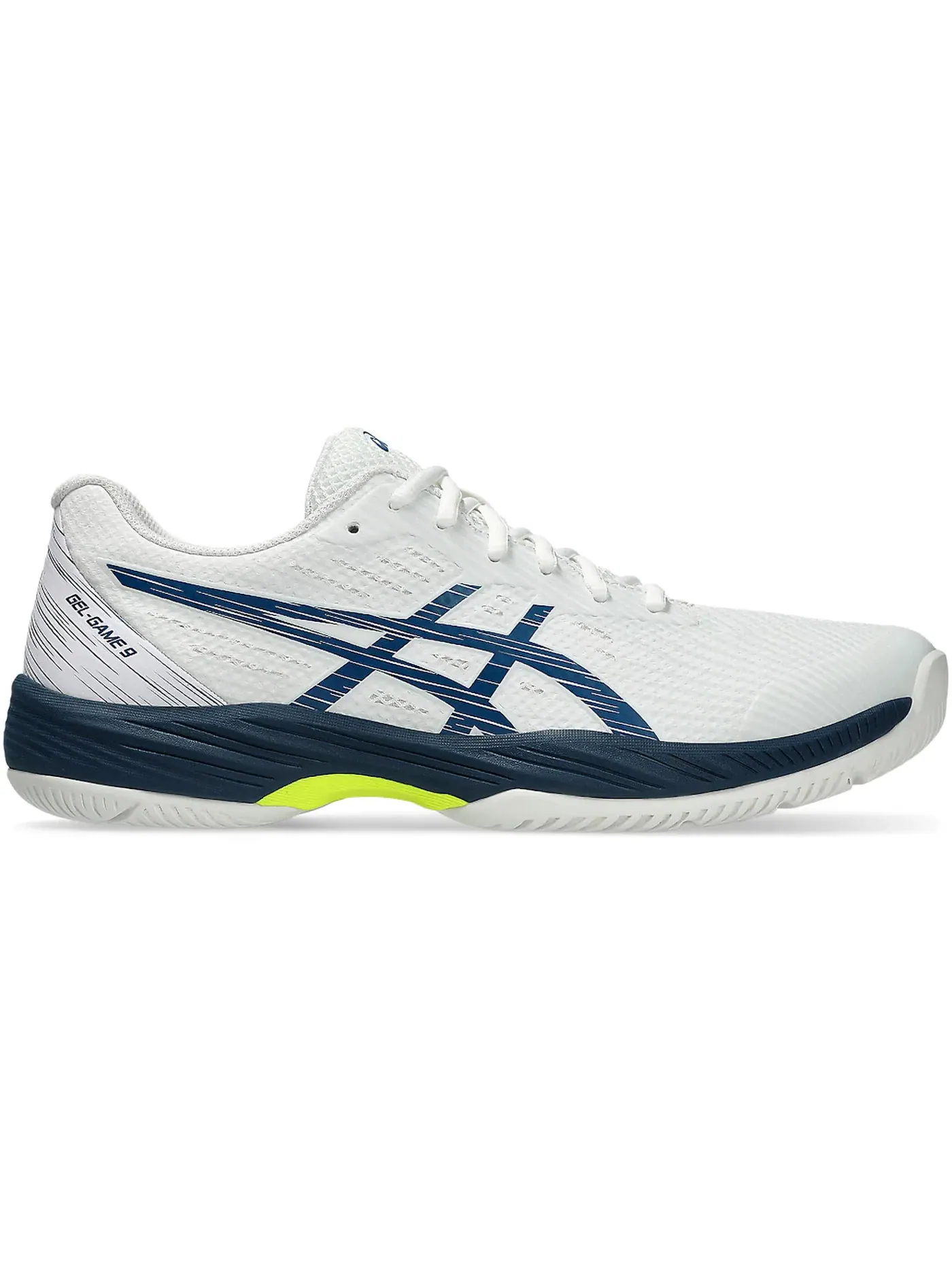Мужские кроссовки для игры с технологией GEL ASICS Gel-Game 9 — изображение 1 из 1, белый синий