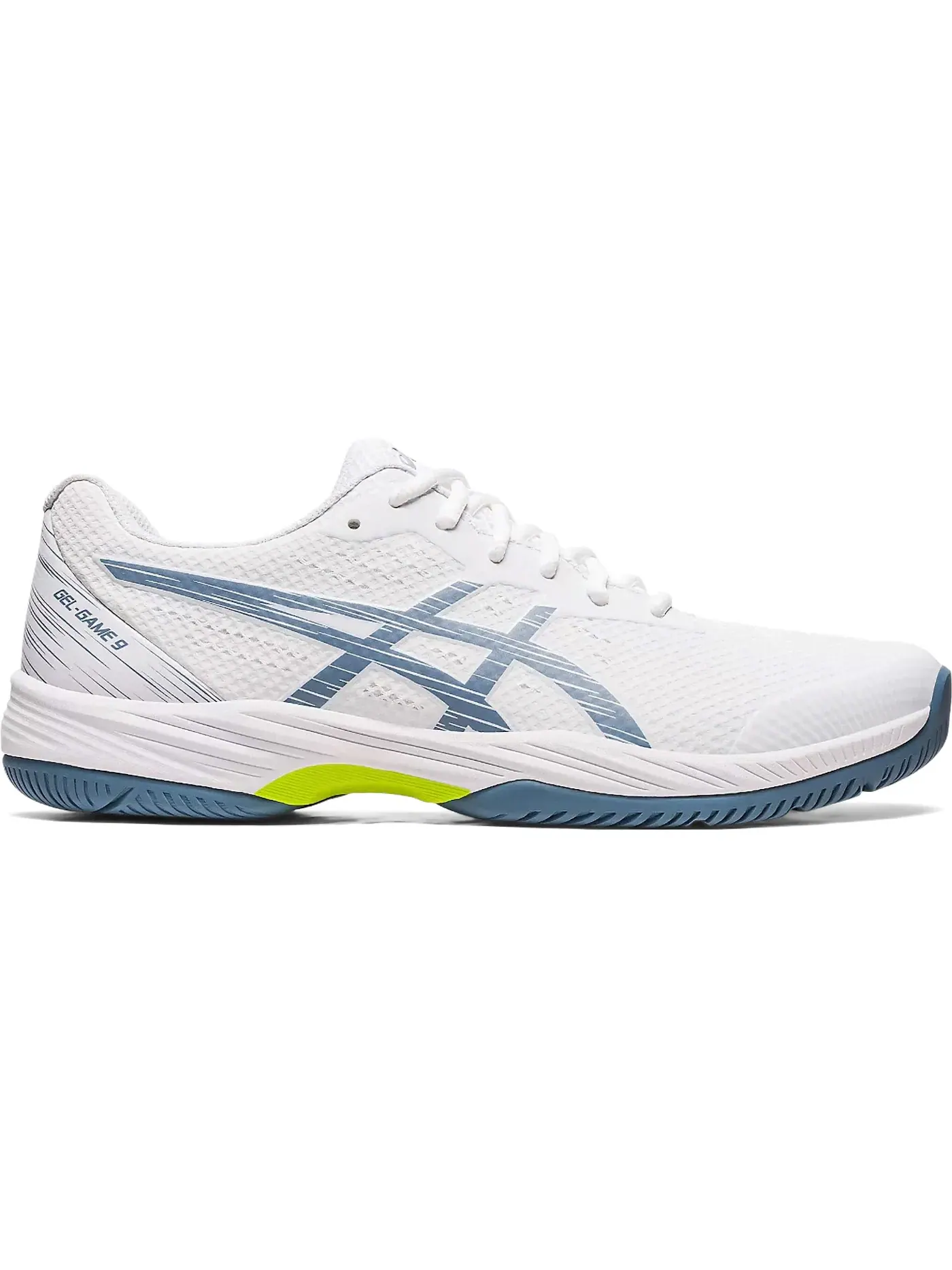 Мужские кроссовки для тенниса ASICS Gel-Game 9 ASICS — изображение 1 из 1, белый синий