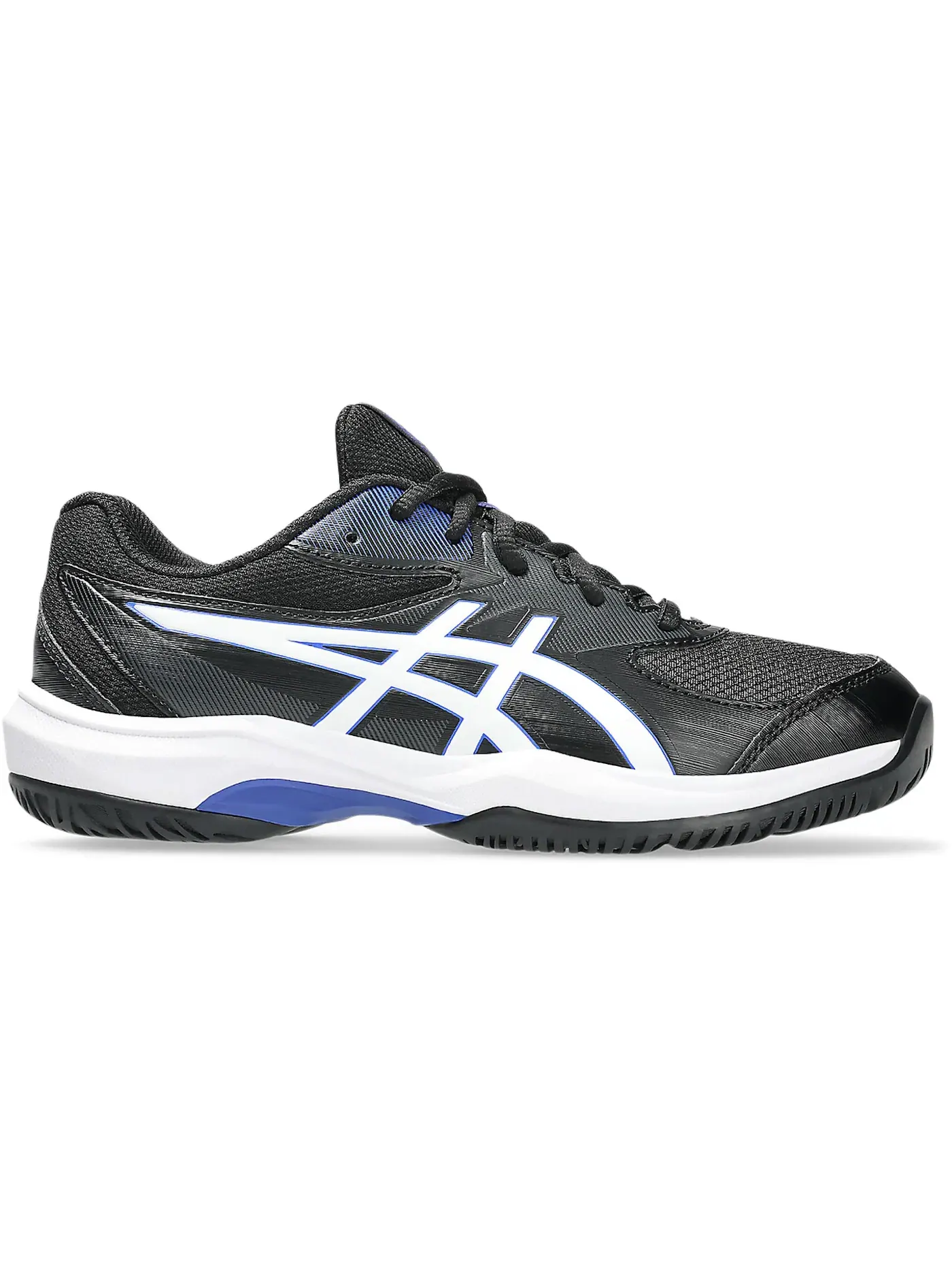 Детские кроссовки для тенниса ASICS Gel-Game — изображение 1 из 1, черный/белый