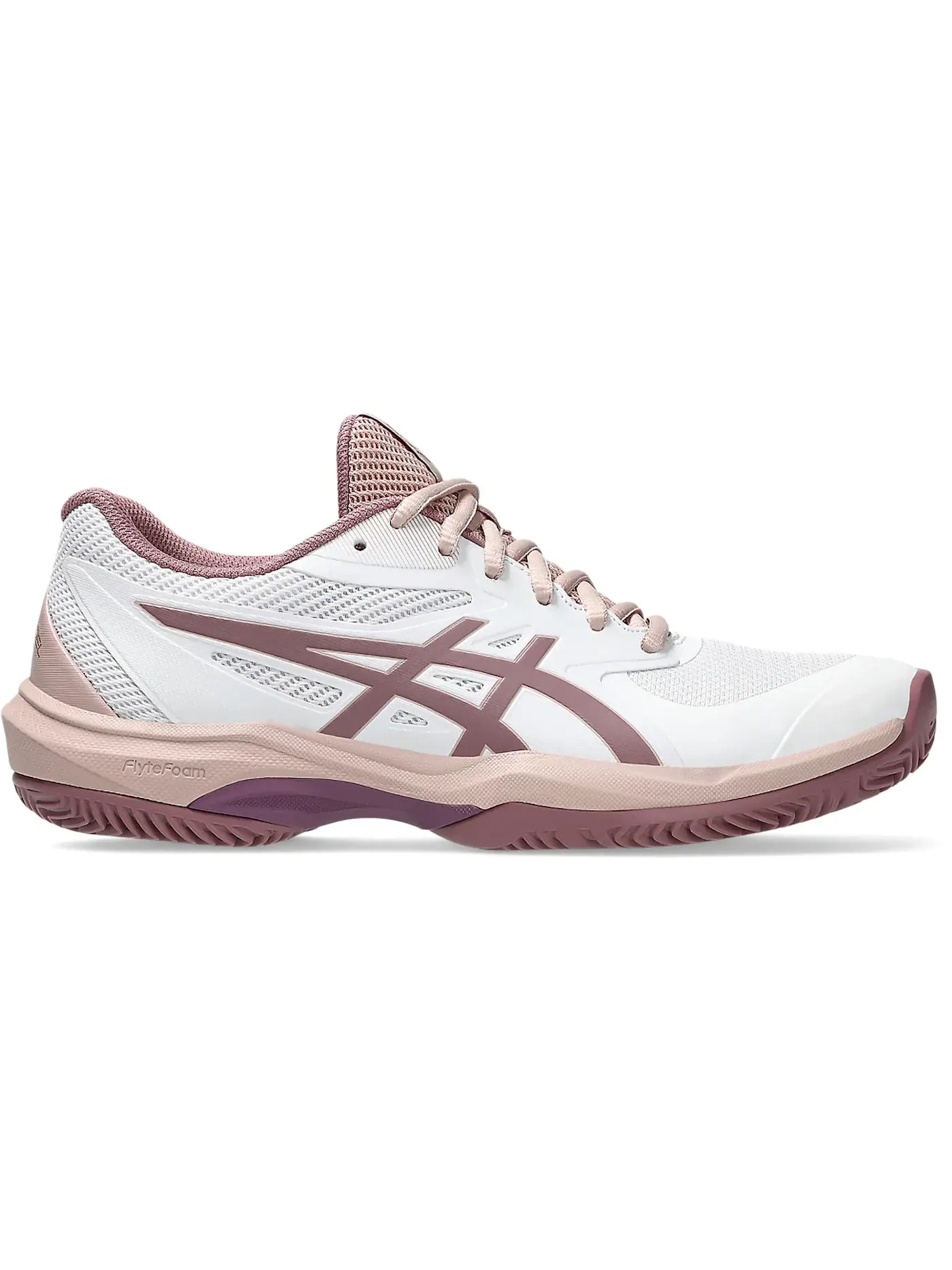 Женские кроссовки для падел ASICS Gel-Game FF Padel — изображение 1 из 1, белый/фиолетовый