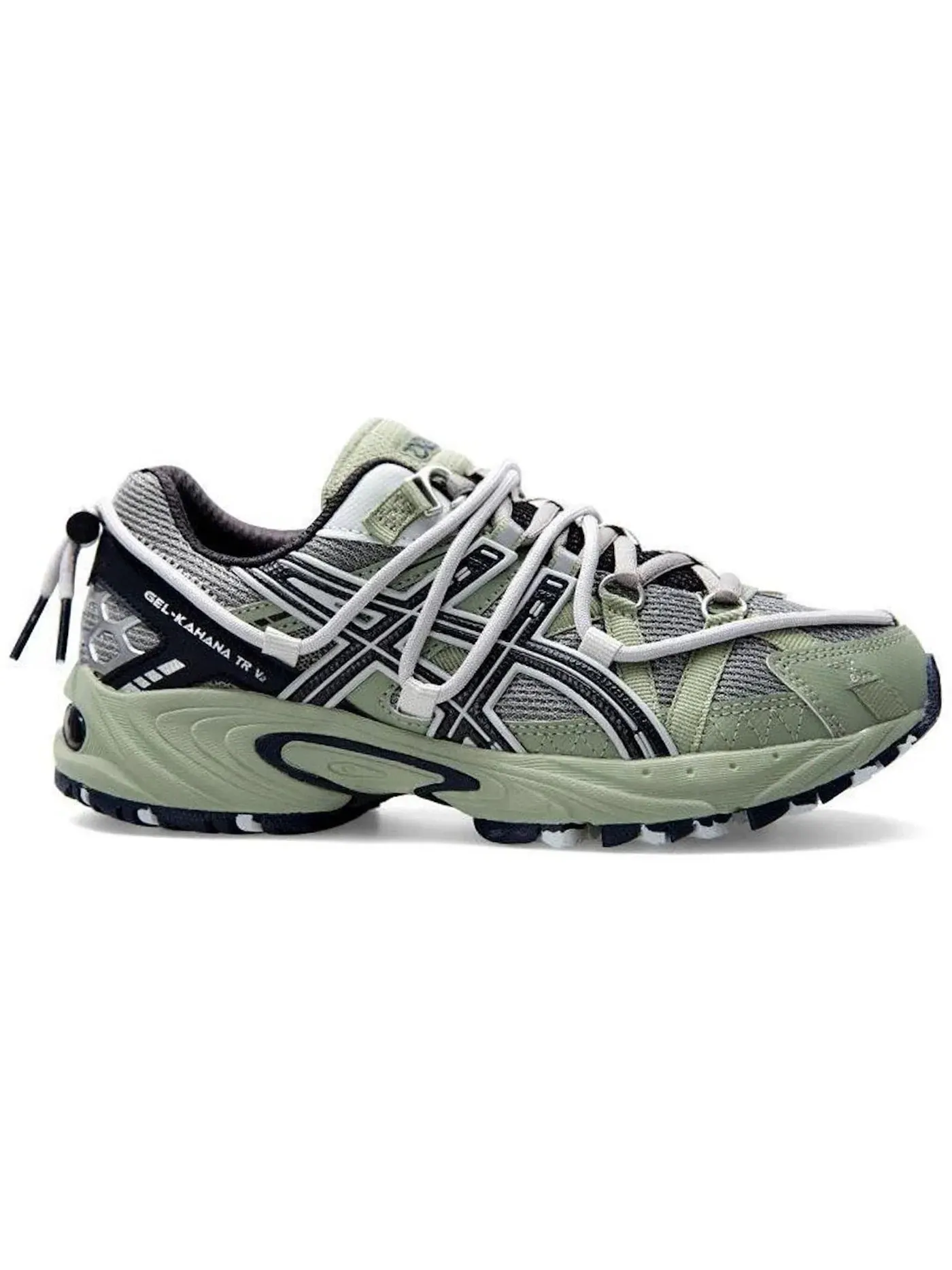 Мужские кроссовки Lifestyle ASICS Gel-Kahana TR V2 — изображение 1 из 1, зеленый/графитовый серый