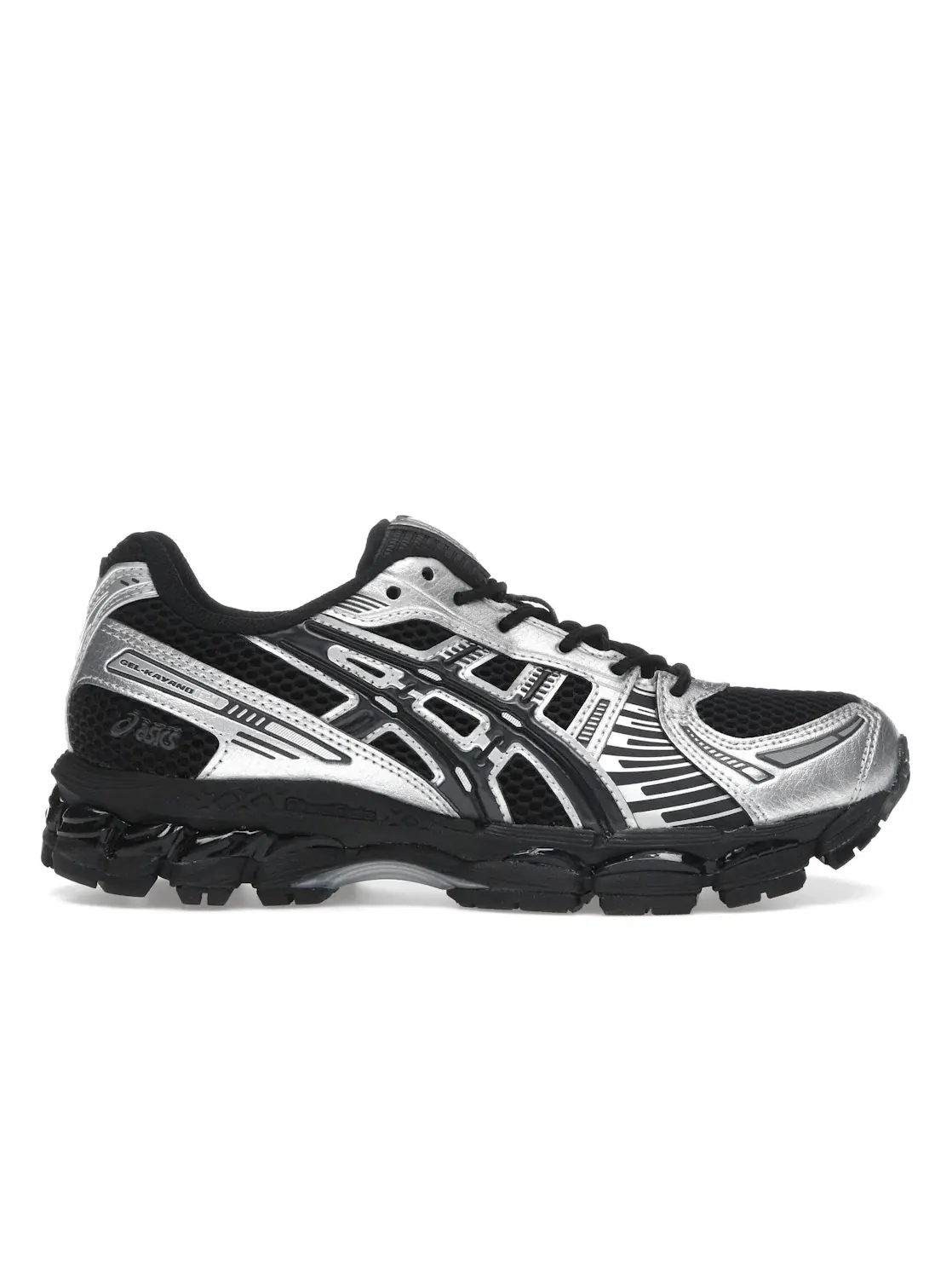 Мужские кроссовки для бега с поддержкой ASICS Gel-Kayano 12.1 — изображение 1 из 4, черный/серебристый