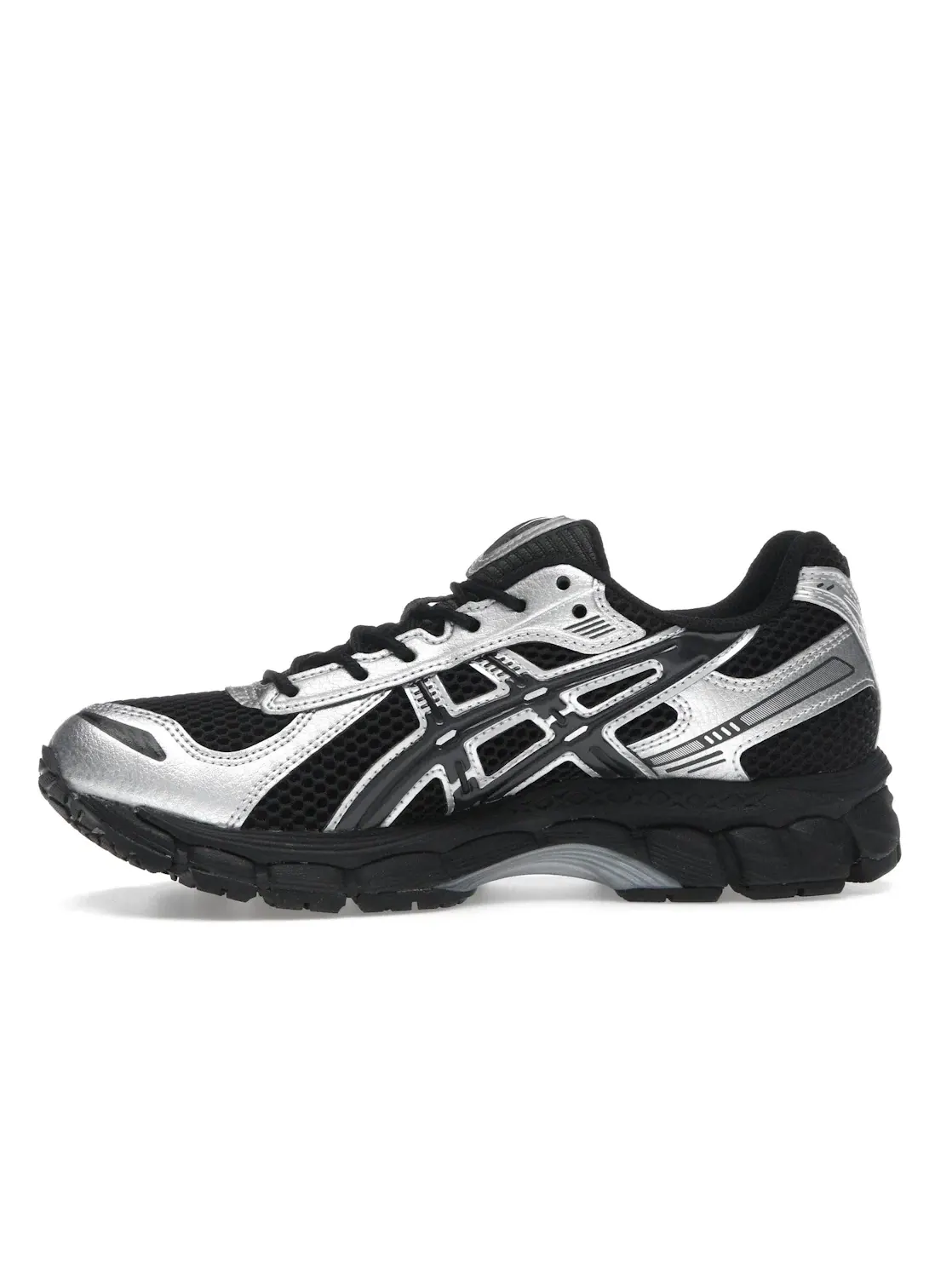 Мужские кроссовки для бега с поддержкой ASICS Gel-Kayano 12.1 — изображение 3 из 4, черный/серебристый