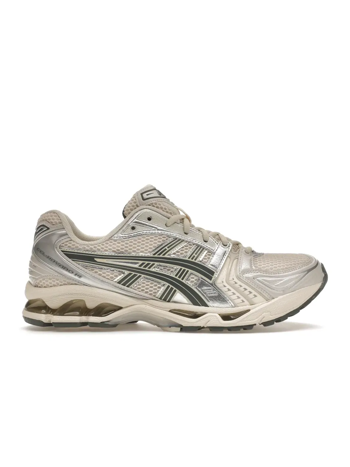 Мужские кроссовки с гелевой амортизацией ASICS Gel-Kayano 14 — изображение 1 из 4, серебристый