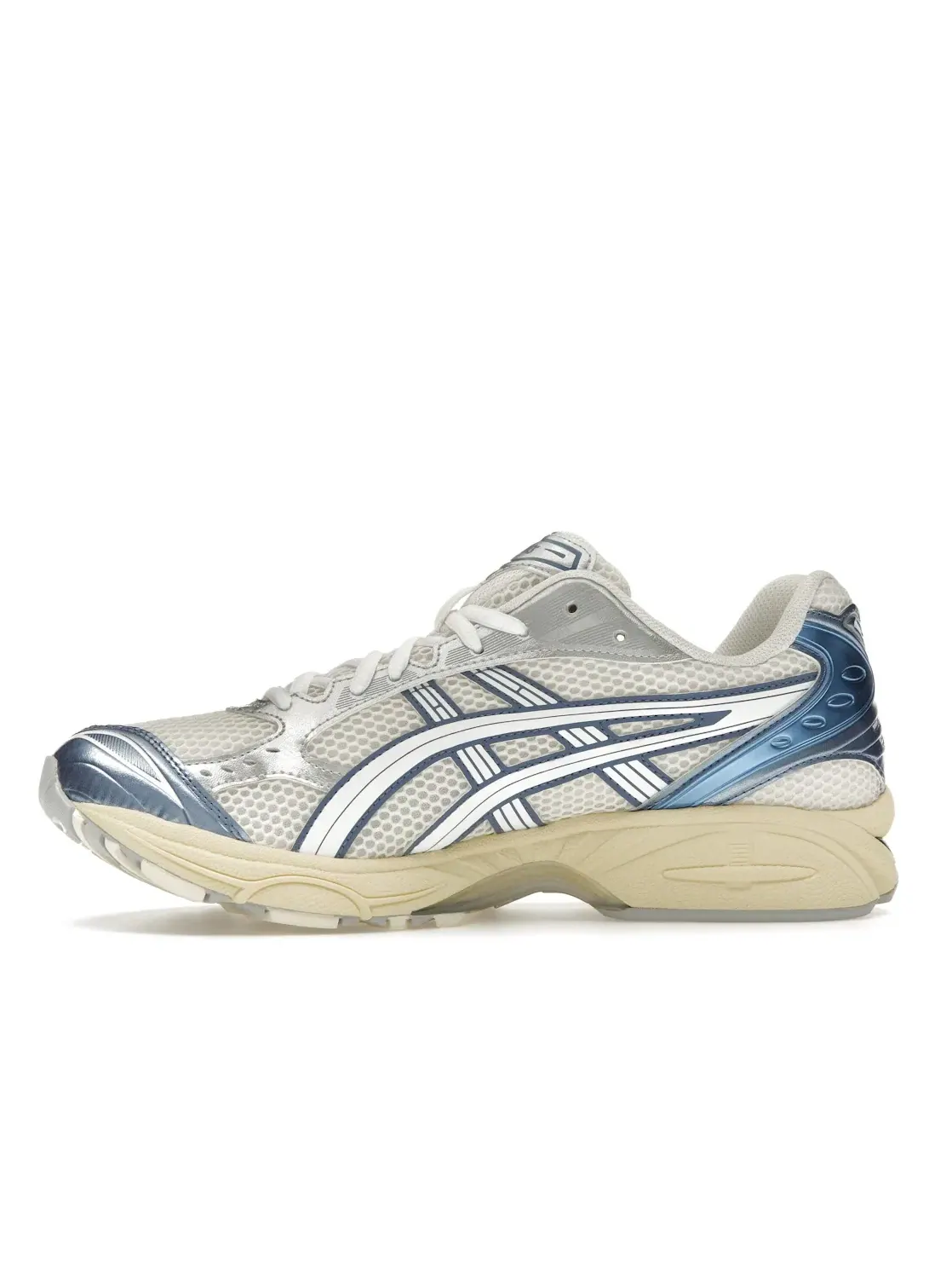 Мужские кроссовки Lifestyle с амортизацией GEL ASICS Gel-Kayano 14 — изображение 3 из 4, кремовый/металлик синий